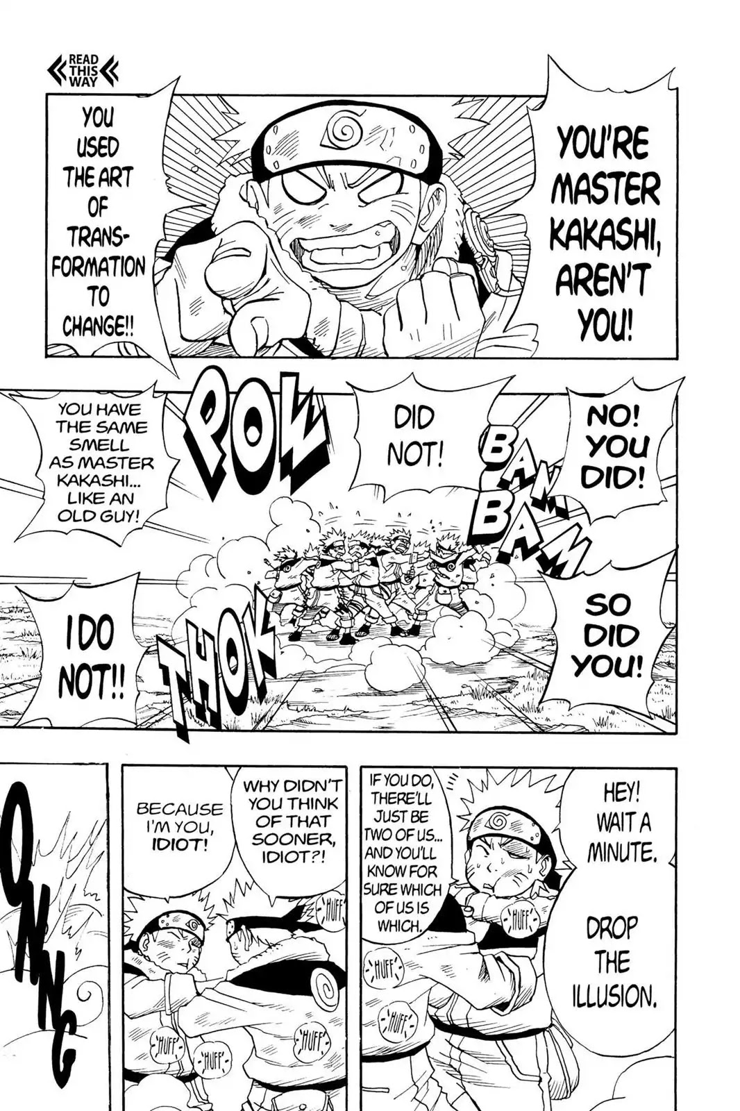 Naruto Chapter 6 page 3 - Chapter 6: Not Sasuke!