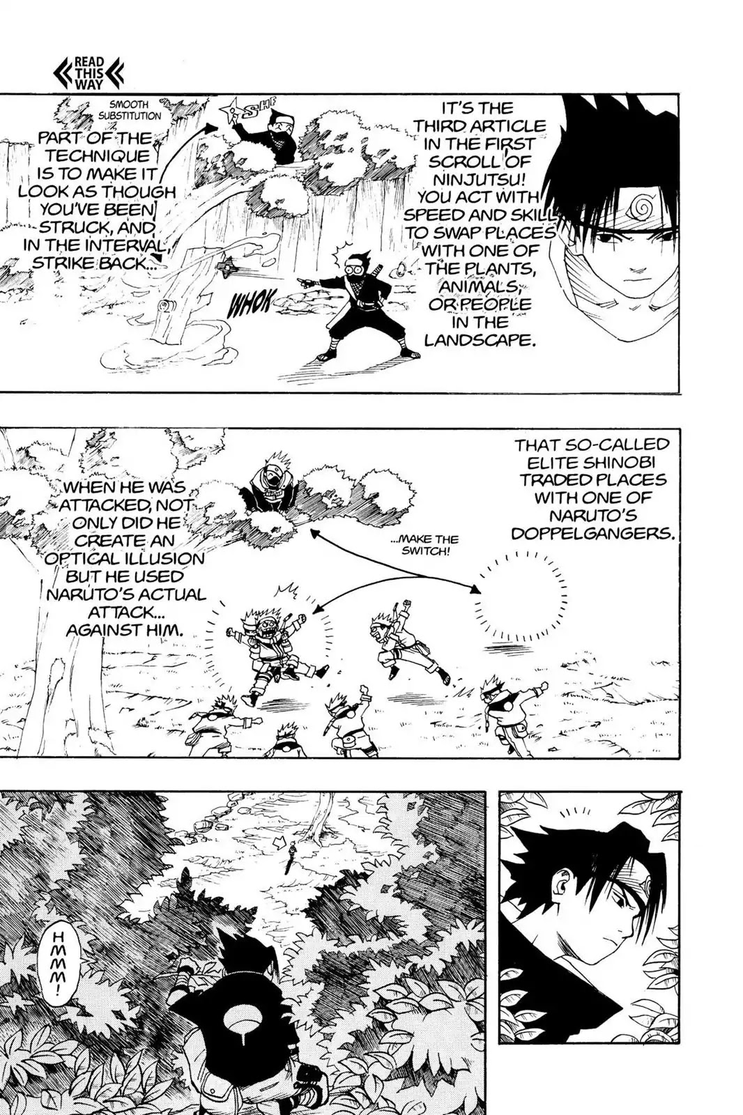 Naruto Chapter 6 page 5 - Chapter 6: Not Sasuke!