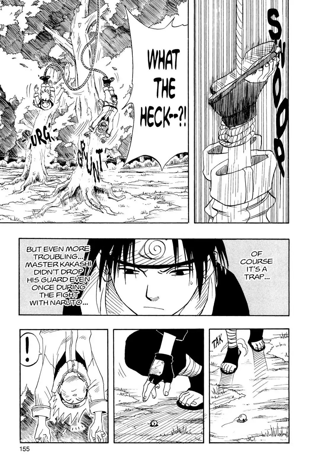 Naruto Chapter 6 page 7 - Chapter 6: Not Sasuke!