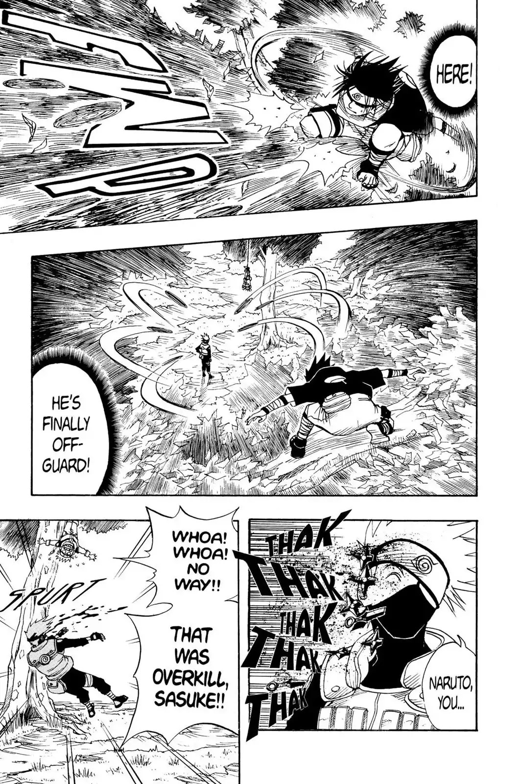 Naruto Chapter 6 page 9 - Chapter 6: Not Sasuke!