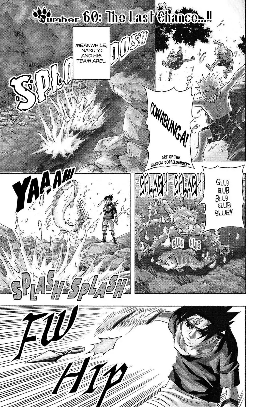 Naruto Chapter 60 page 1 - Chapter 60: The Last Chance...!!