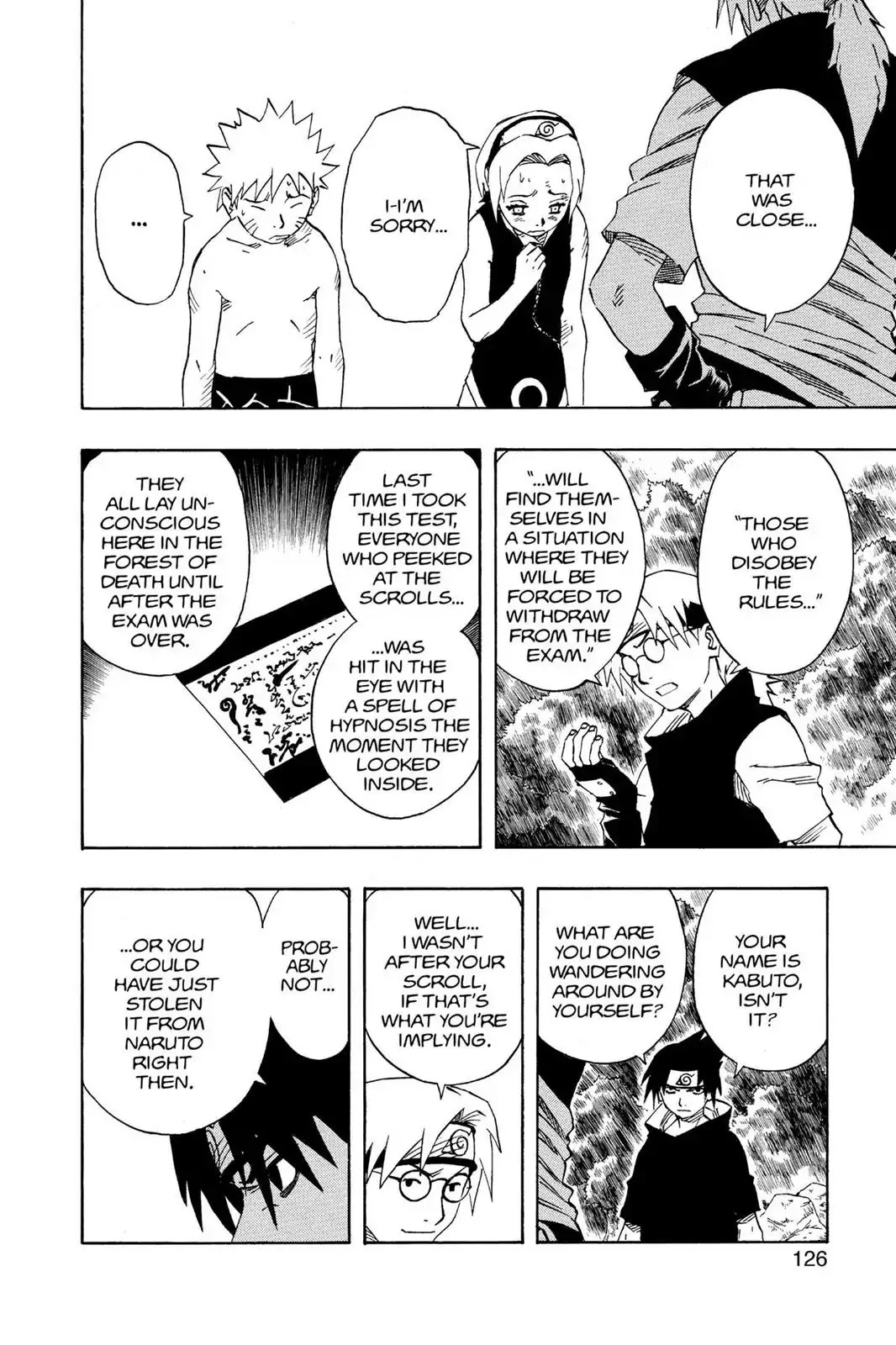 Naruto Chapter 60 page 22 - Chapter 60: The Last Chance...!!