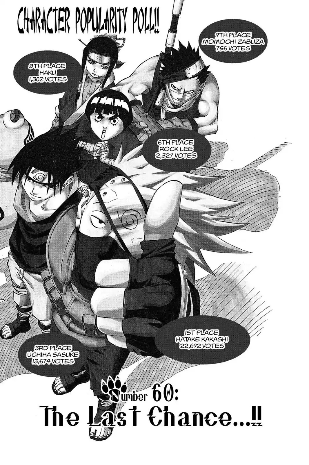 Naruto Chapter 60 page 4 - Chapter 60: The Last Chance...!!