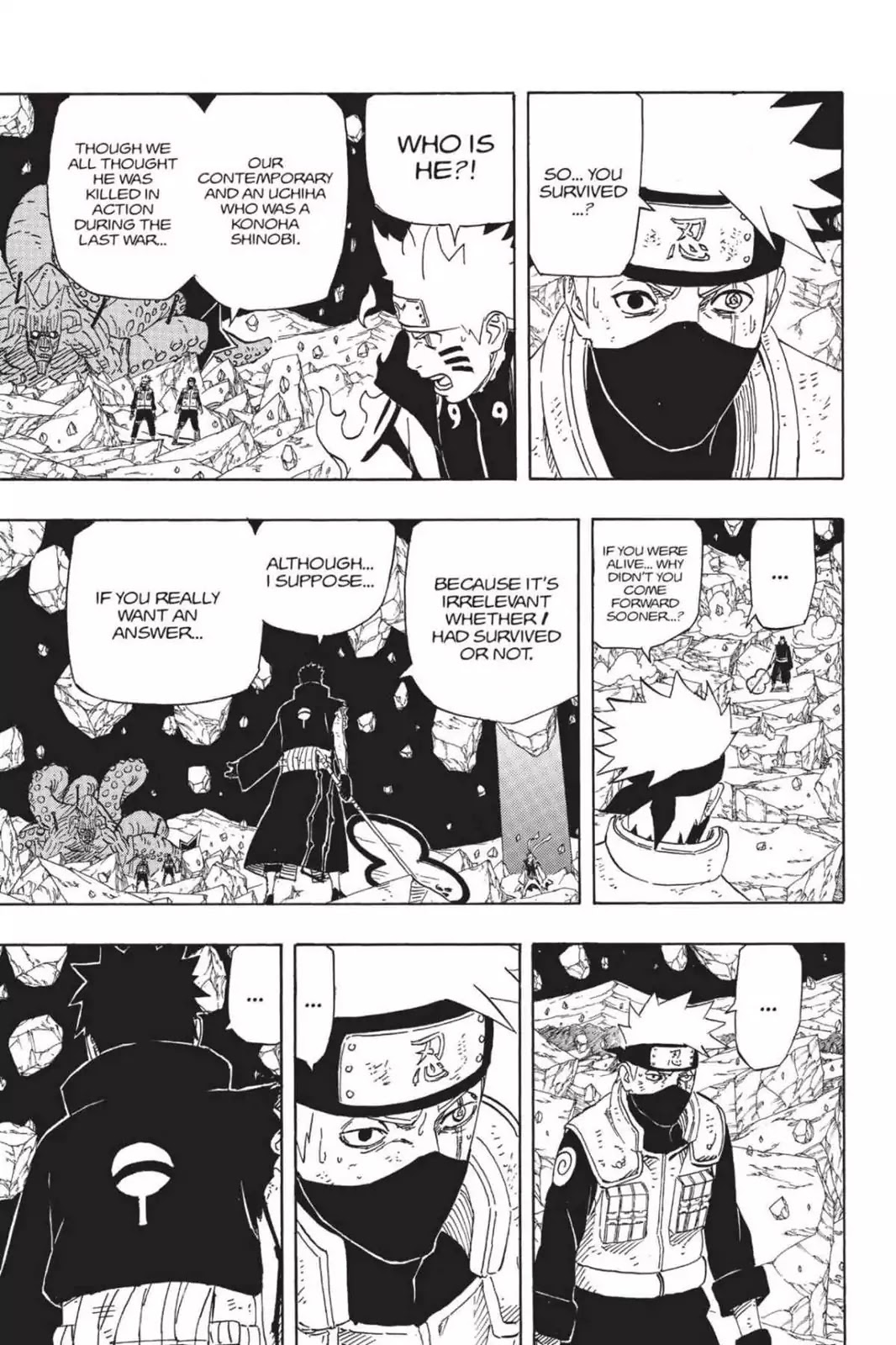 Naruto Chapter 600 page 9 - Chapter 600: Why Not Sooner?