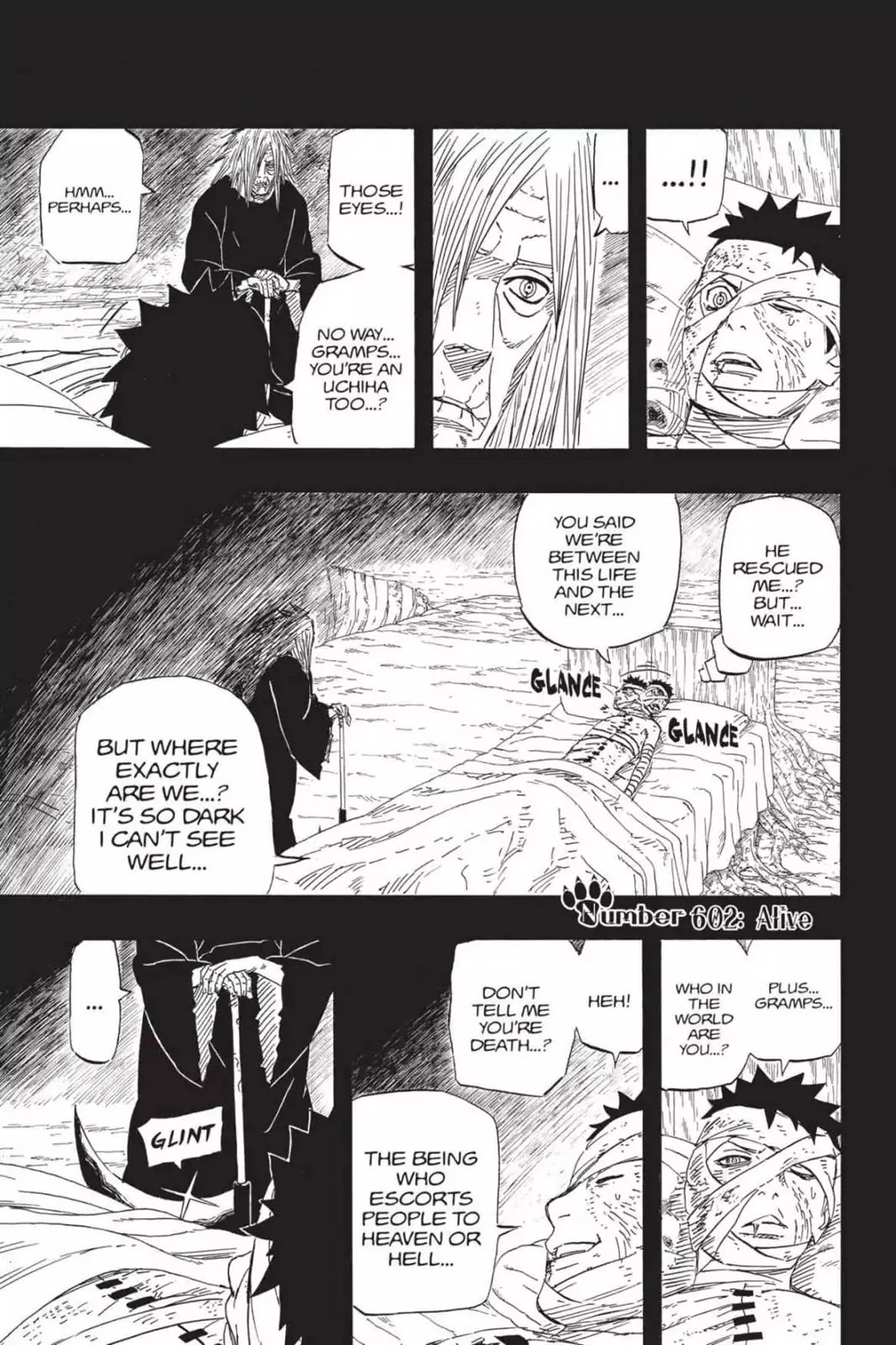 Naruto Chapter 602 page 1 - Chapter 602: Alive