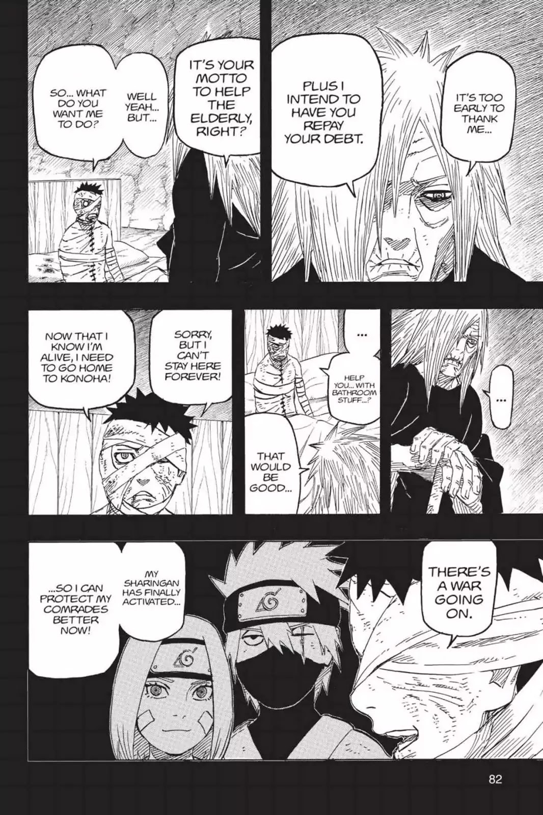 Naruto Chapter 602 page 4 - Chapter 602: Alive