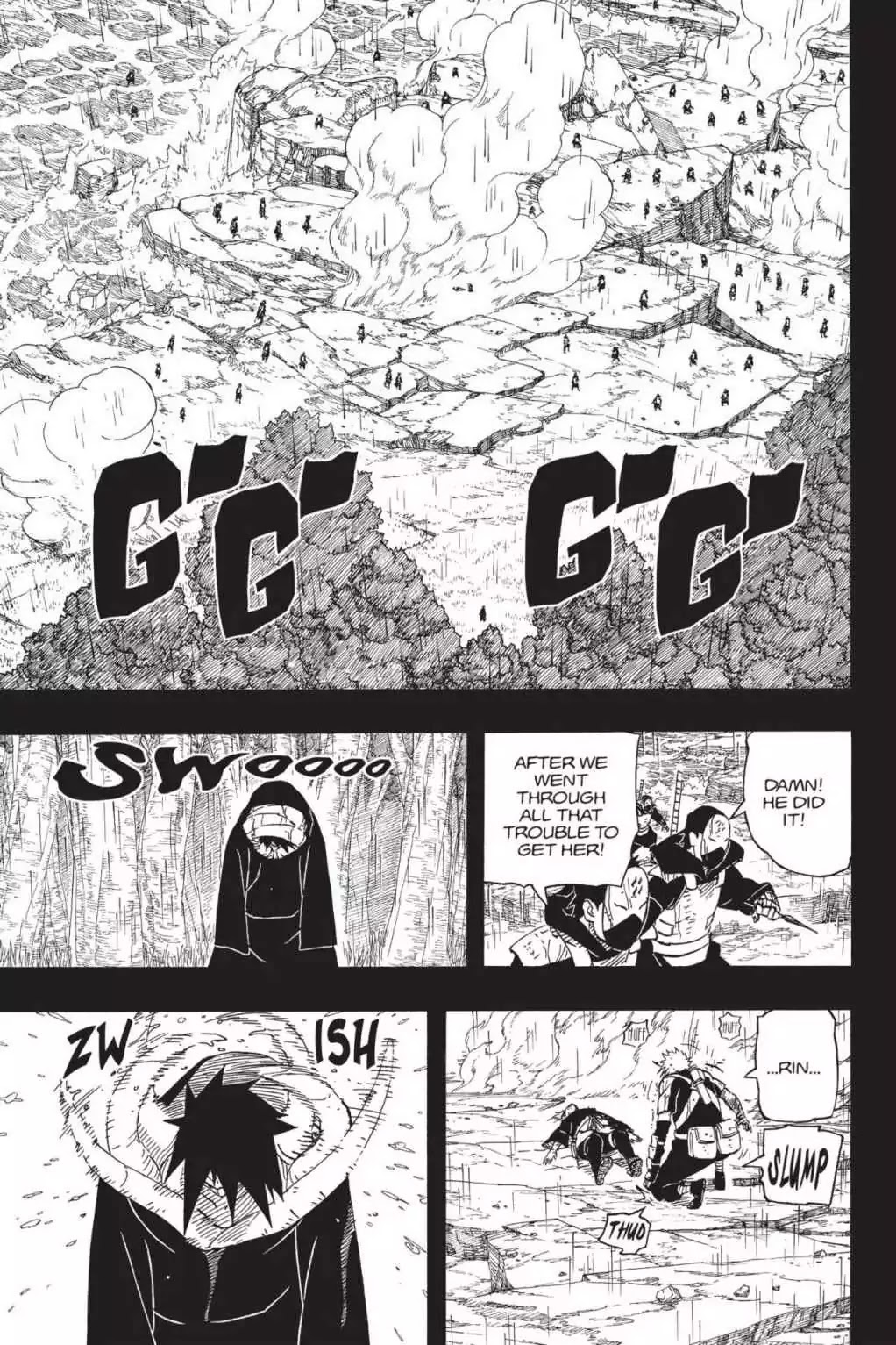 Naruto Chapter 605 page 3 - Chapter 605: Hell