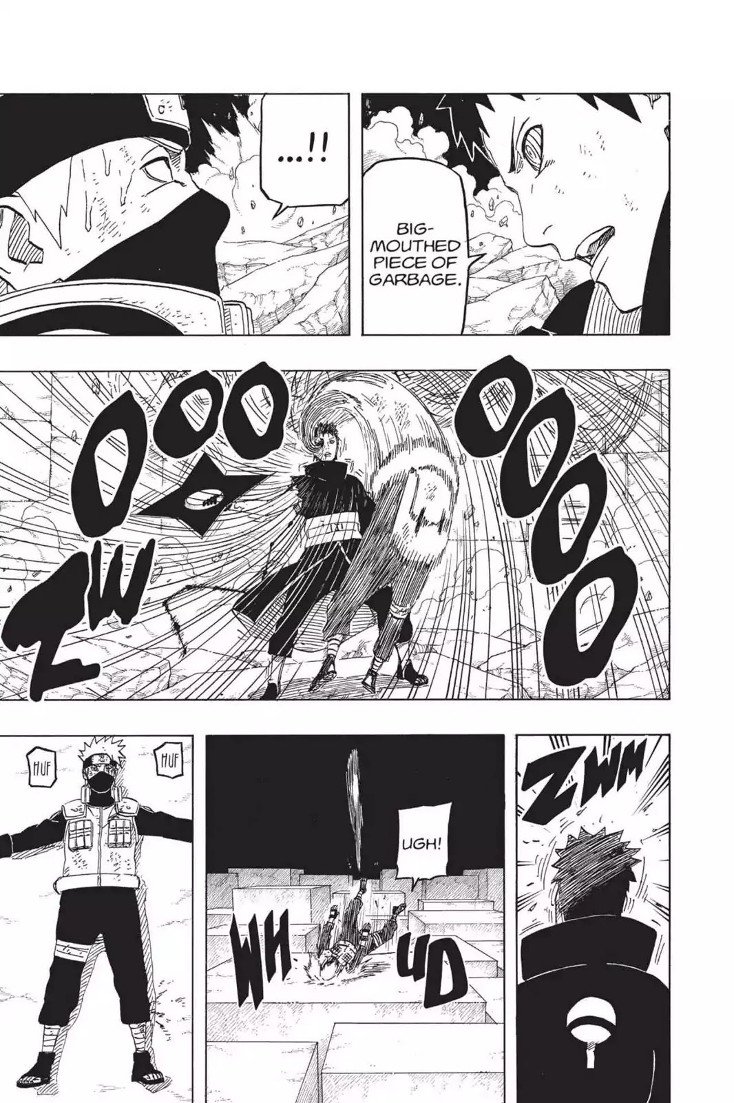 Naruto Chapter 608 page 10 - Chapter 608: Kakashi's Resolve
