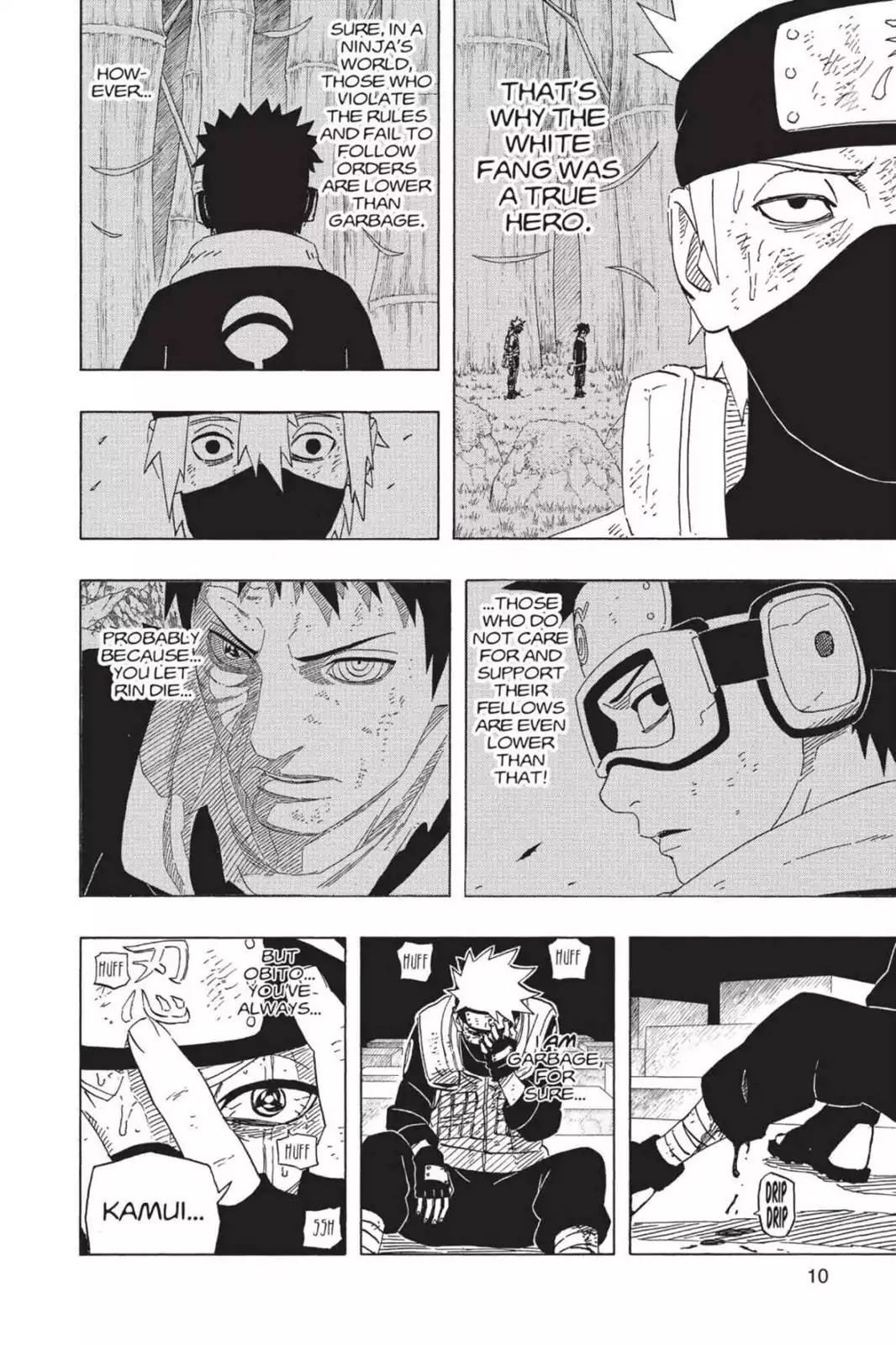 Naruto Chapter 608 page 11 - Chapter 608: Kakashi's Resolve
