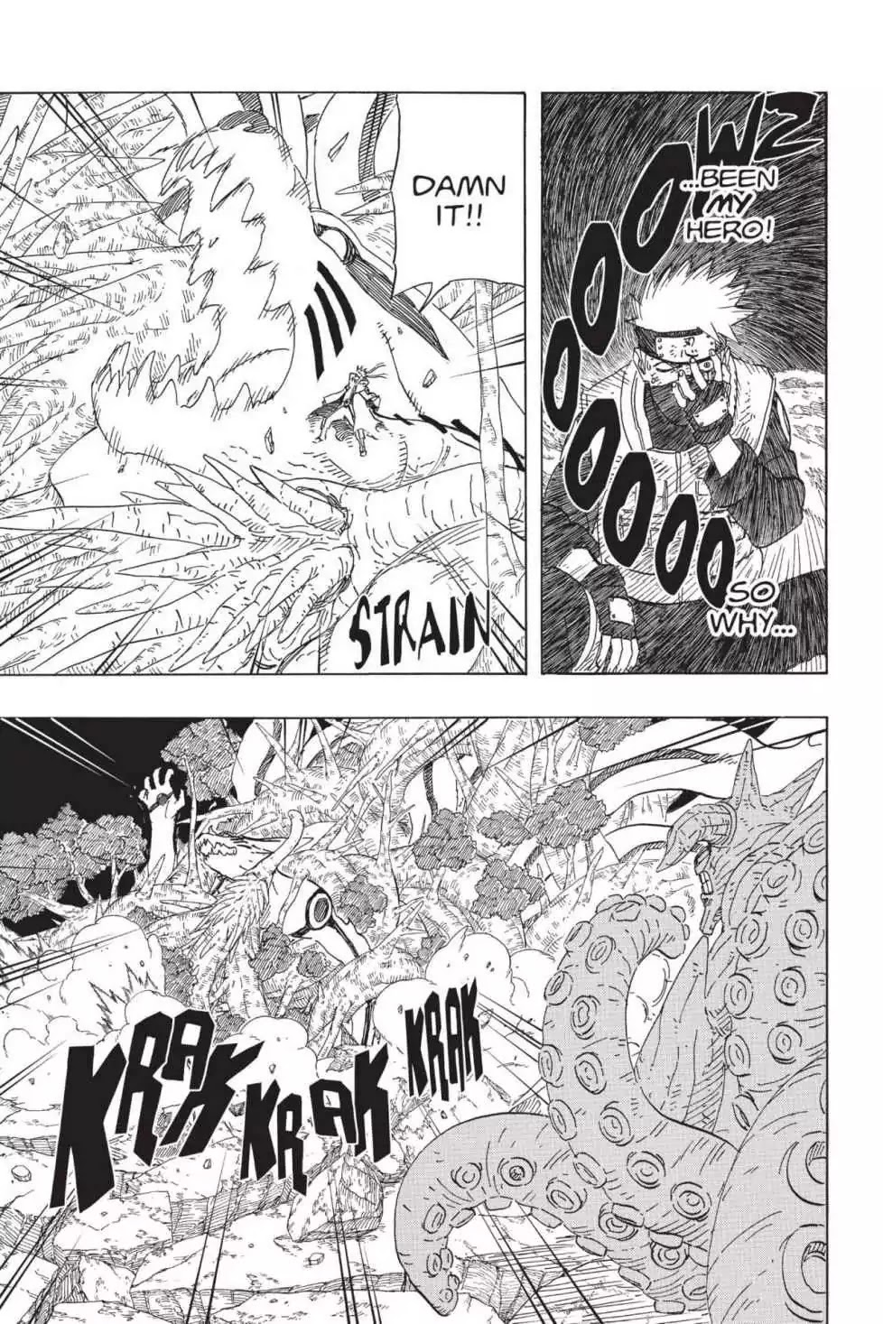 Naruto Chapter 608 page 12 - Chapter 608: Kakashi's Resolve