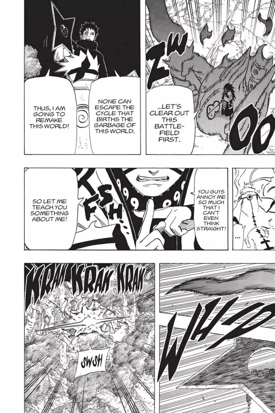 Naruto Chapter 608 page 19 - Chapter 608: Kakashi's Resolve