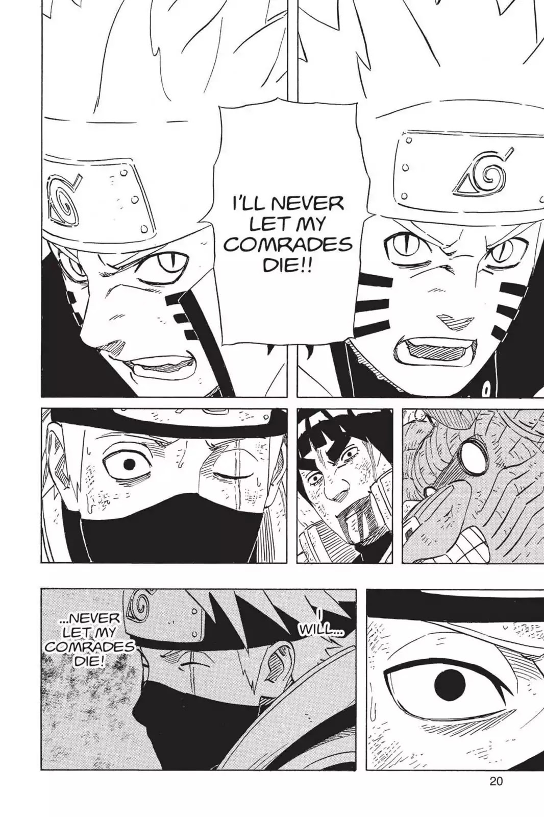 Naruto Chapter 608 page 21 - Chapter 608: Kakashi's Resolve