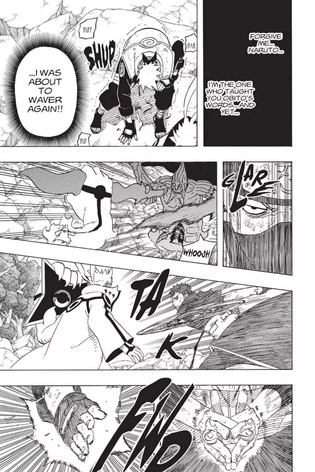 Naruto Chapter 608 page 22 - Chapter 608: Kakashi's Resolve