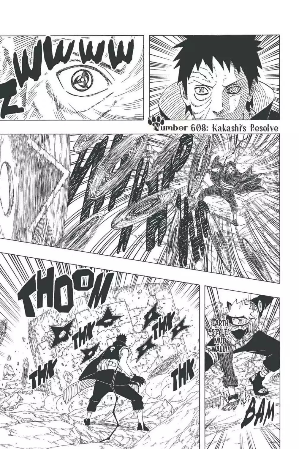 Naruto Chapter 608 page 8 - Chapter 608: Kakashi's Resolve