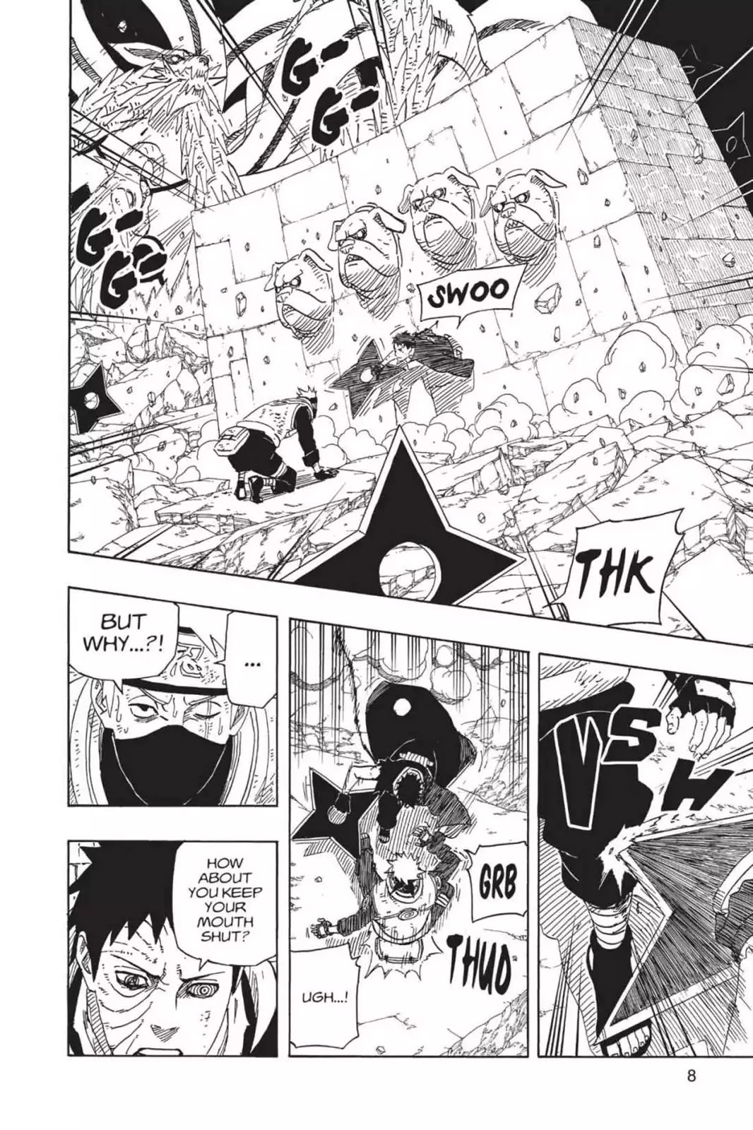 Naruto Chapter 608 page 9 - Chapter 608: Kakashi's Resolve