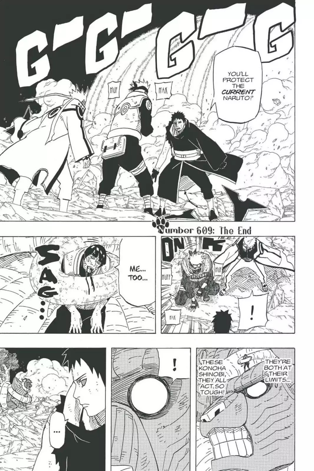 Naruto Chapter 609 page 1 - Chapter 609: The End