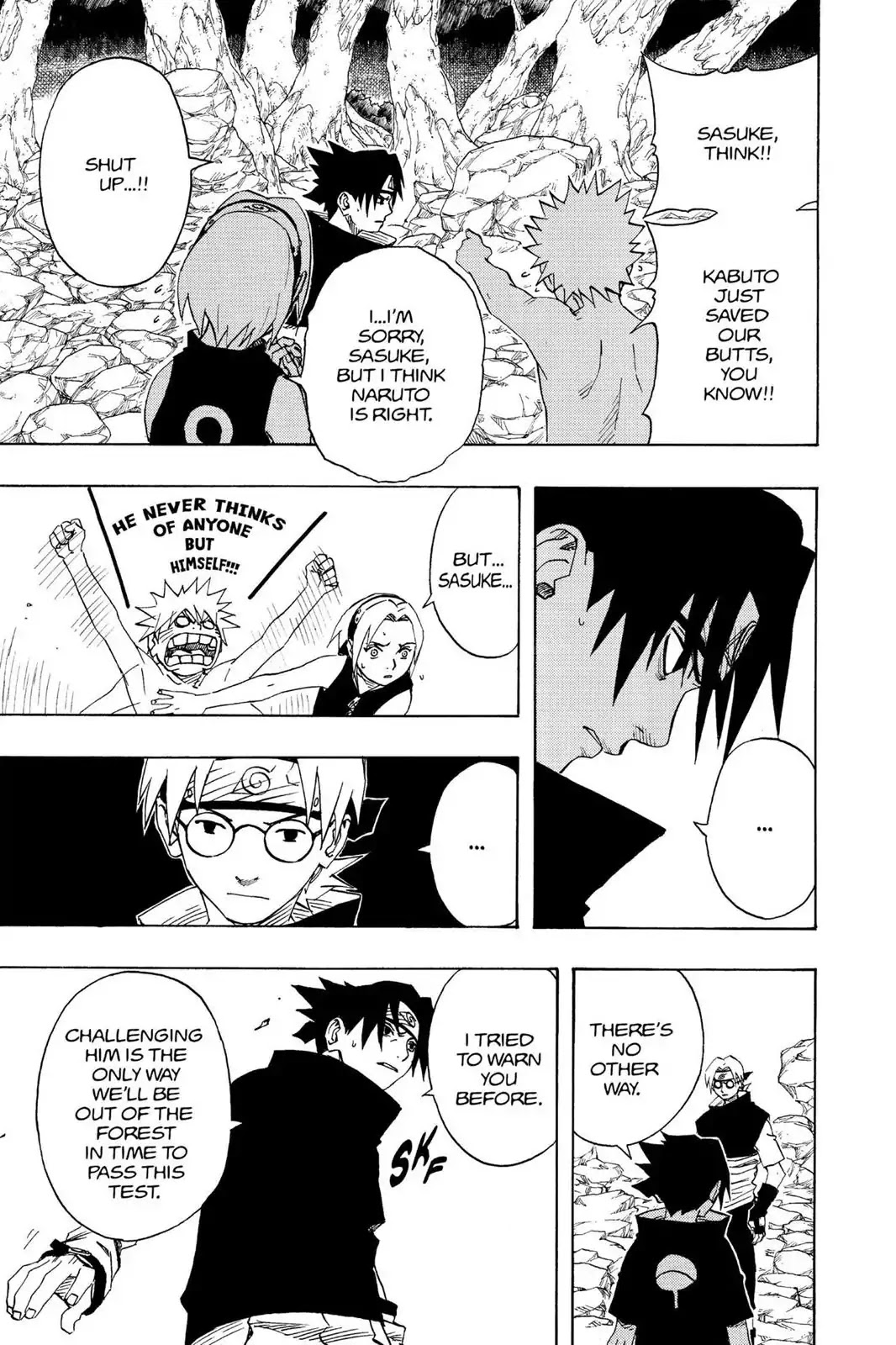 Naruto Chapter 61 page 3 - Chapter 61: The Path You Should Tread...!!