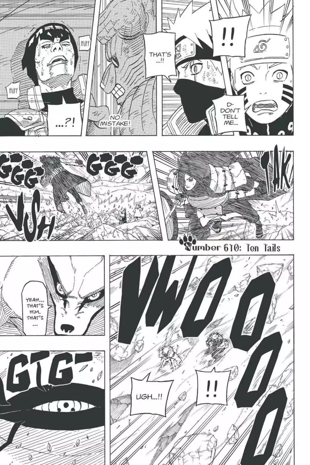 Naruto Chapter 610 page 1 - Chapter 610: Ten Tails