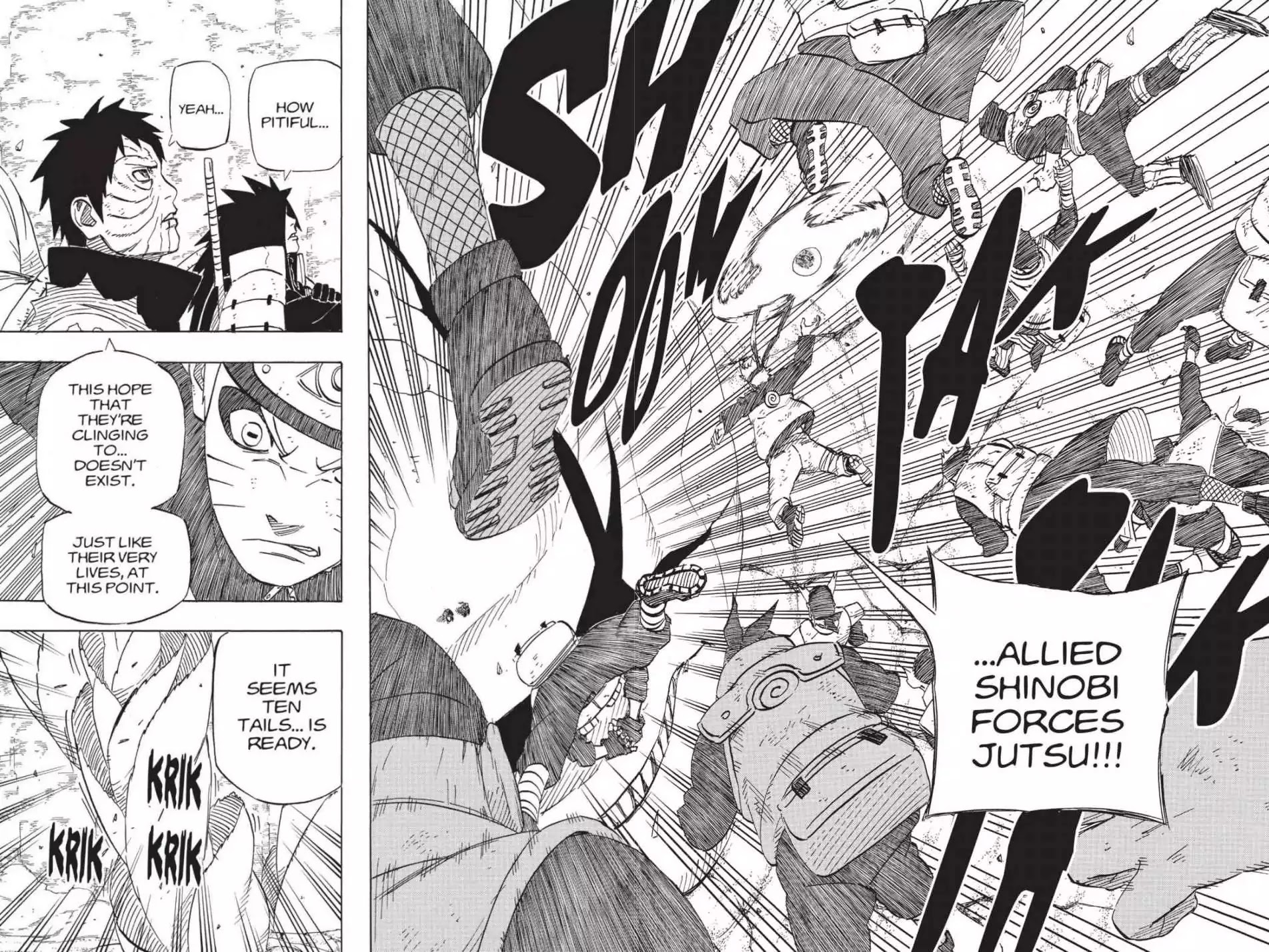 Naruto Chapter 612 page 16 - Chapter 612: The Allied Shinobi Forces Jutsu!!