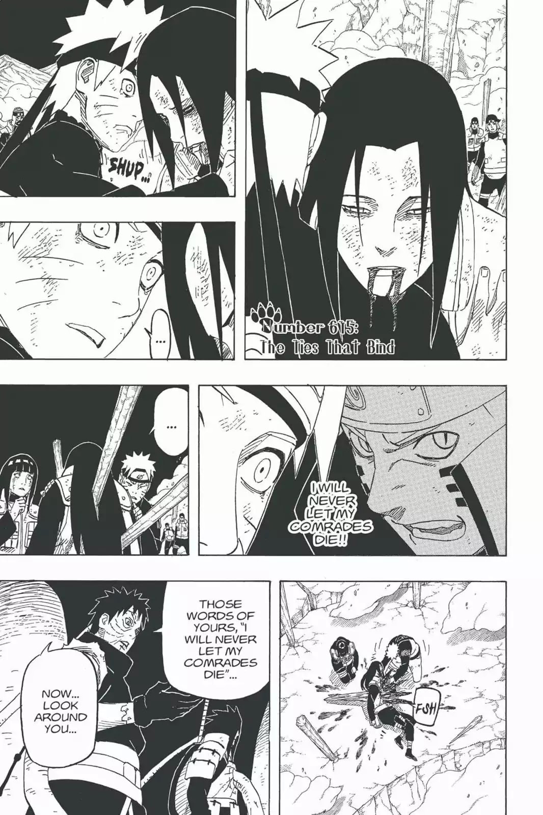 Naruto Chapter 615 page 1 - Chapter 615: The Ties That Bind