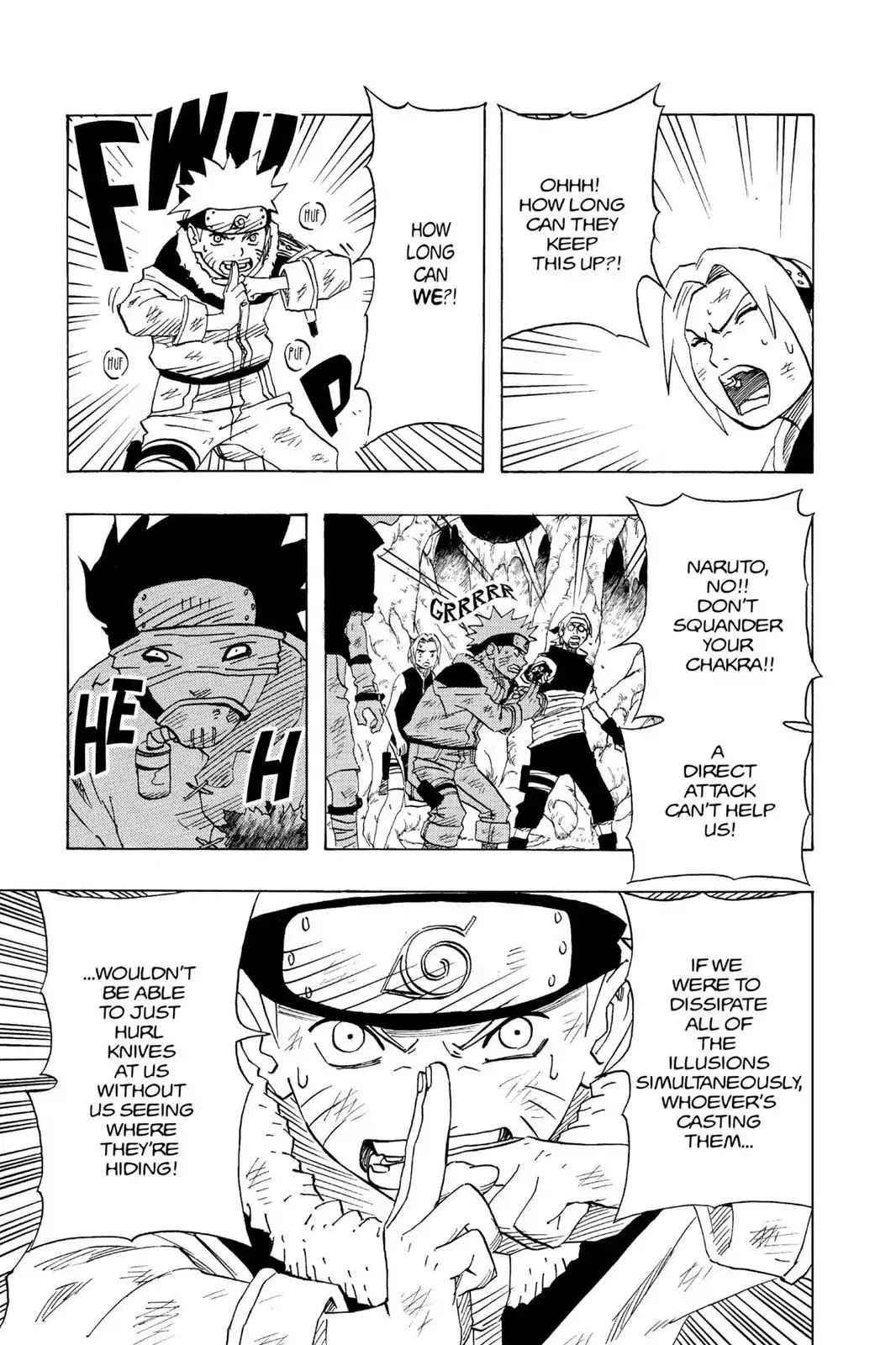Naruto Chapter 62 page 11 - Chapter 62: Trapped Like Rats!!
