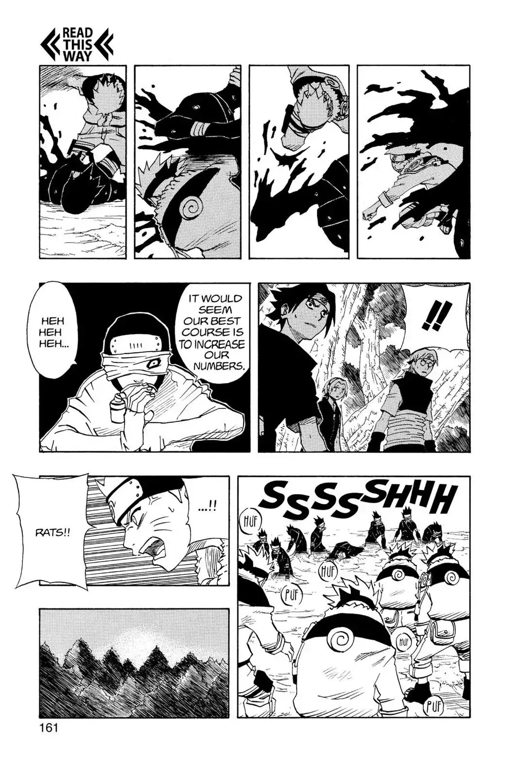 Naruto Chapter 62 page 13 - Chapter 62: Trapped Like Rats!!