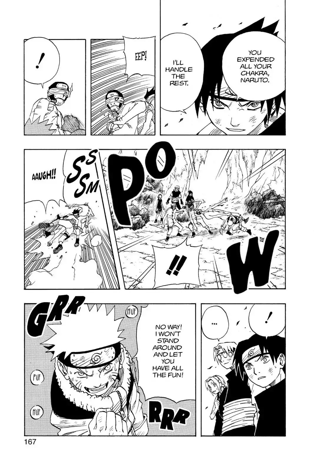 Naruto Chapter 62 page 19 - Chapter 62: Trapped Like Rats!!