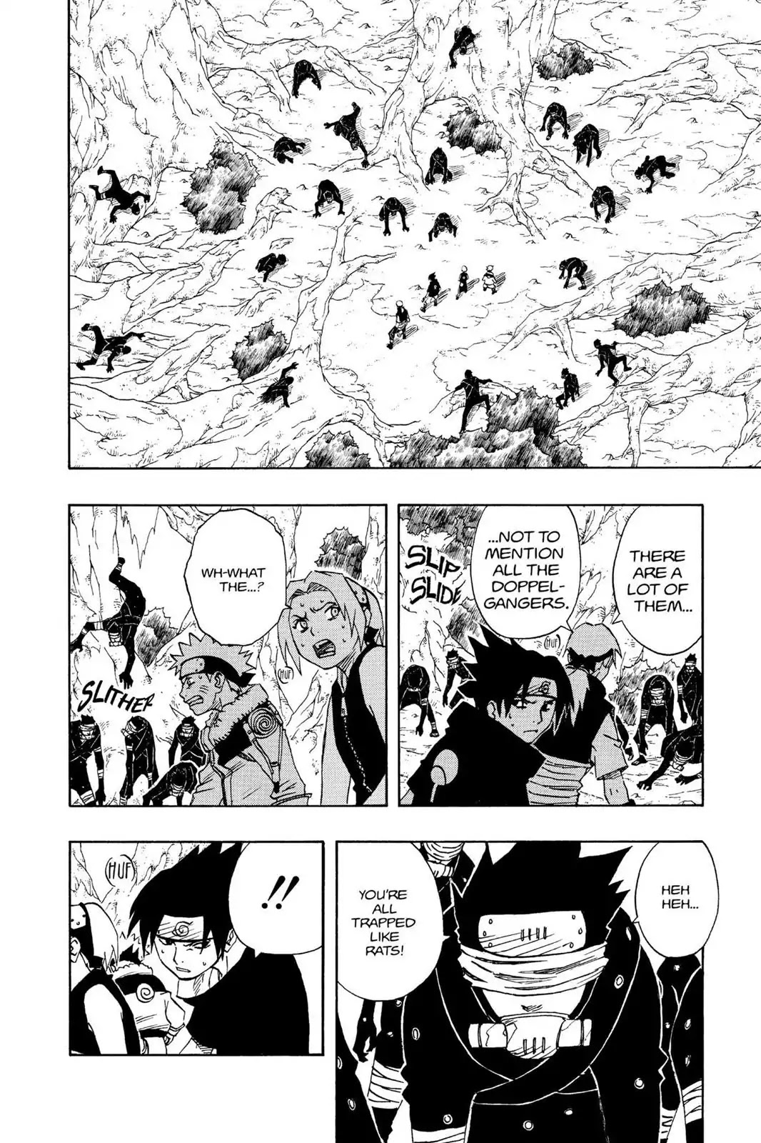 Naruto Chapter 62 page 2 - Chapter 62: Trapped Like Rats!!