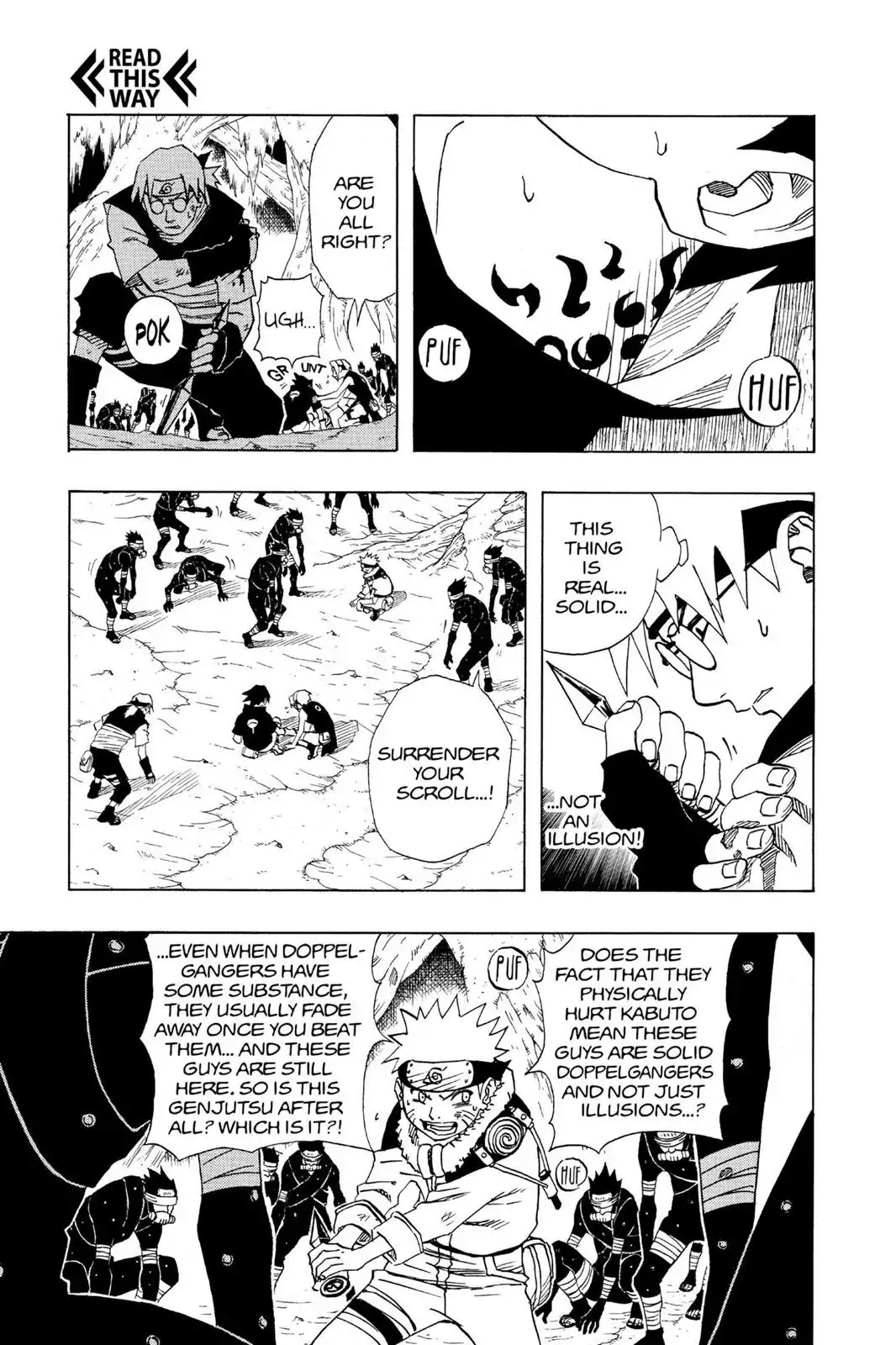 Naruto Chapter 62 page 7 - Chapter 62: Trapped Like Rats!!
