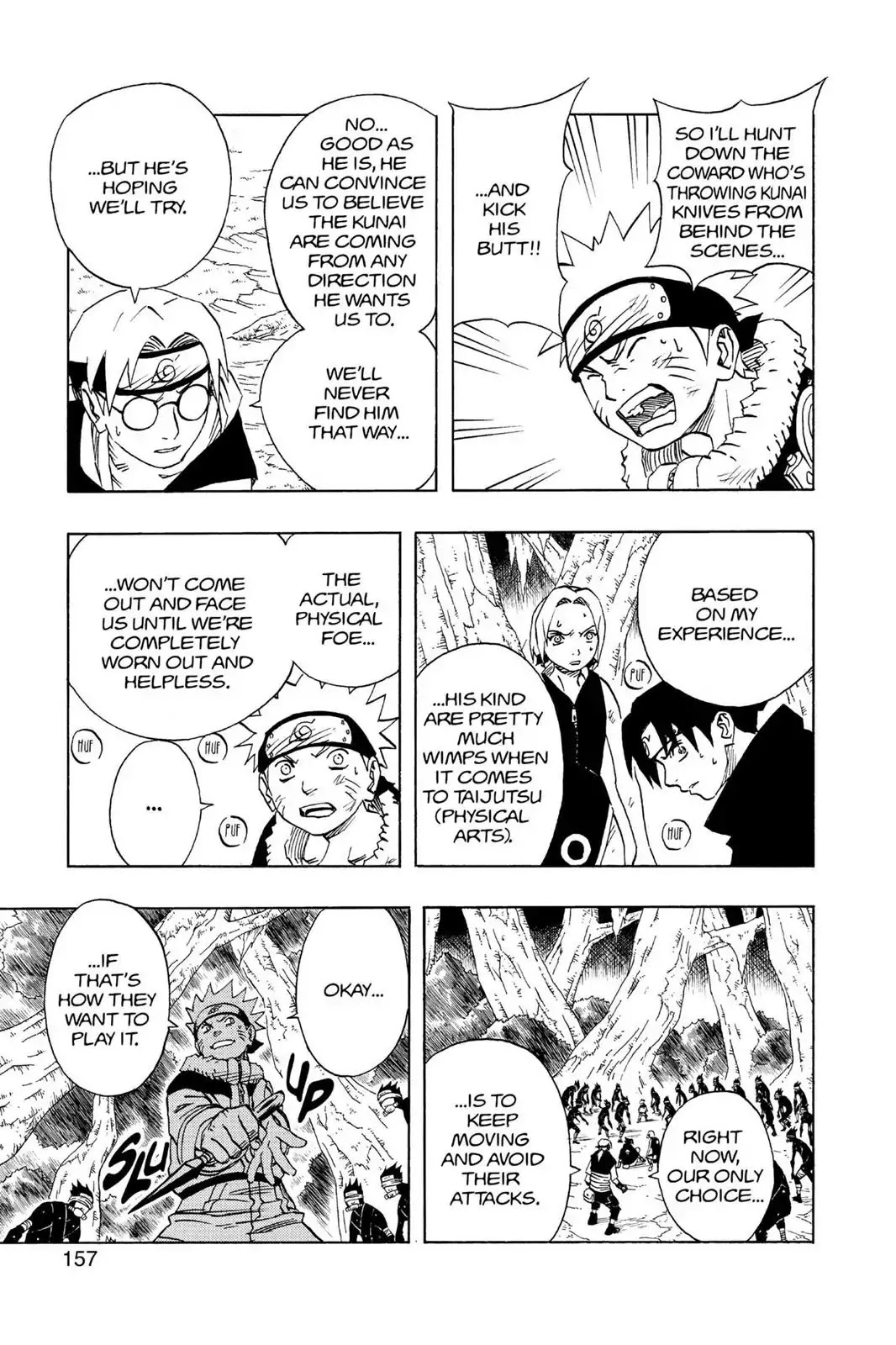 Naruto Chapter 62 page 9 - Chapter 62: Trapped Like Rats!!