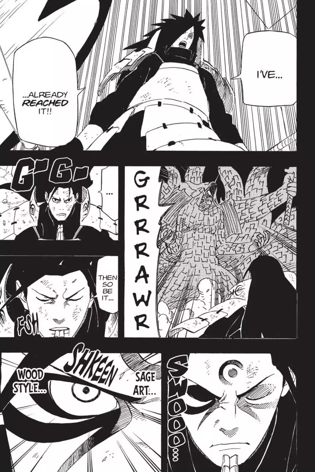 Naruto Chapter 621 page 11 - Chapter 621: Hashirama And Marada