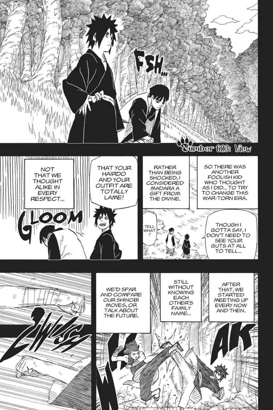Naruto Chapter 623 page 1 - Chapter 623: View