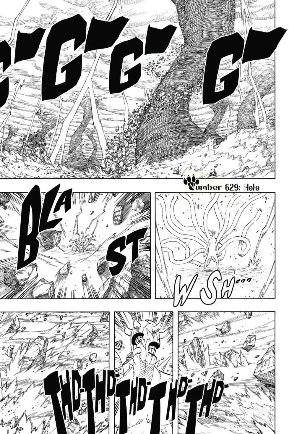 Naruto Chapter 629 page 1 - Chapter 629: Hole
