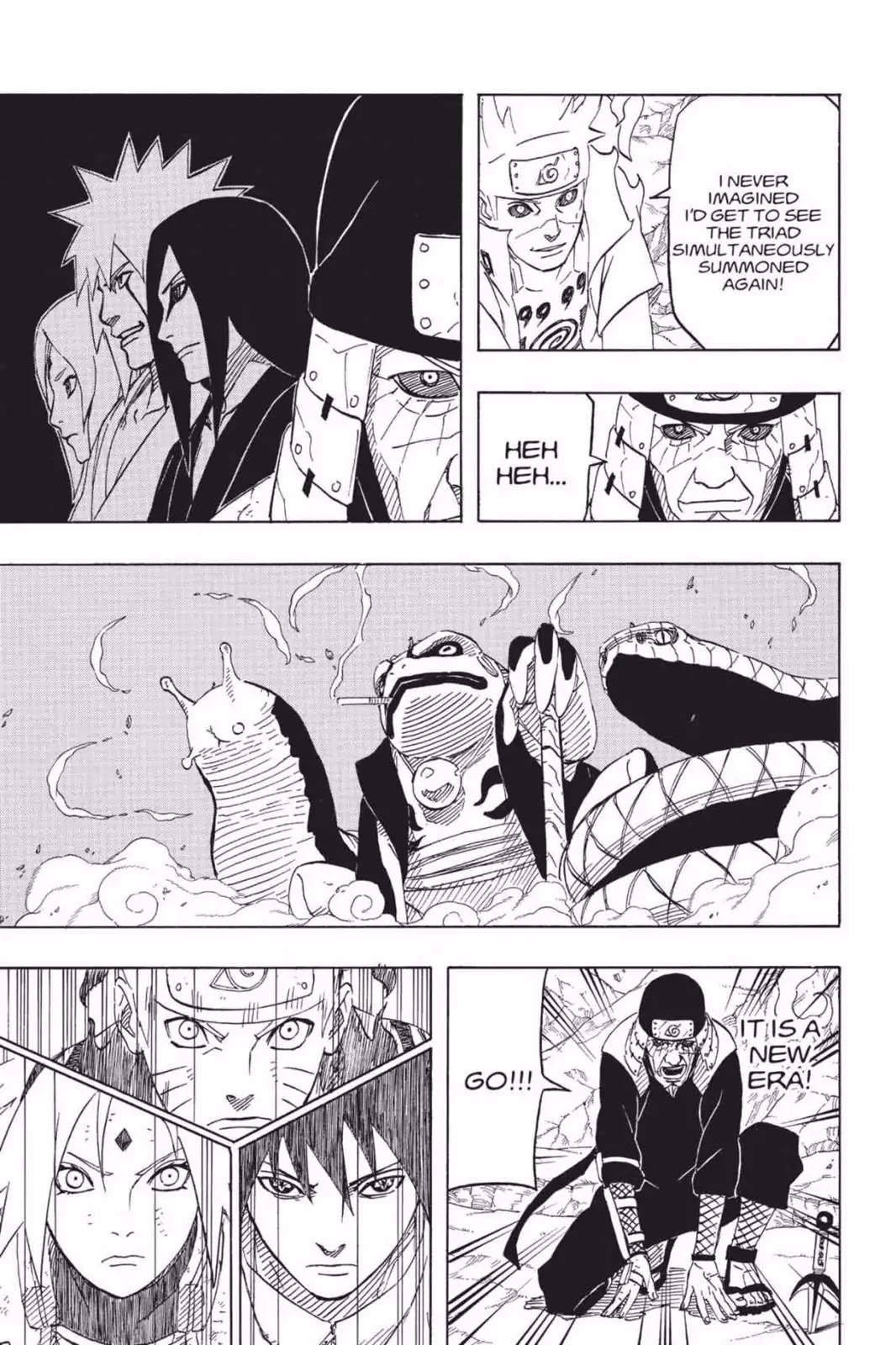 Naruto Chapter 634 page 3 - Chapter 634: The New Three