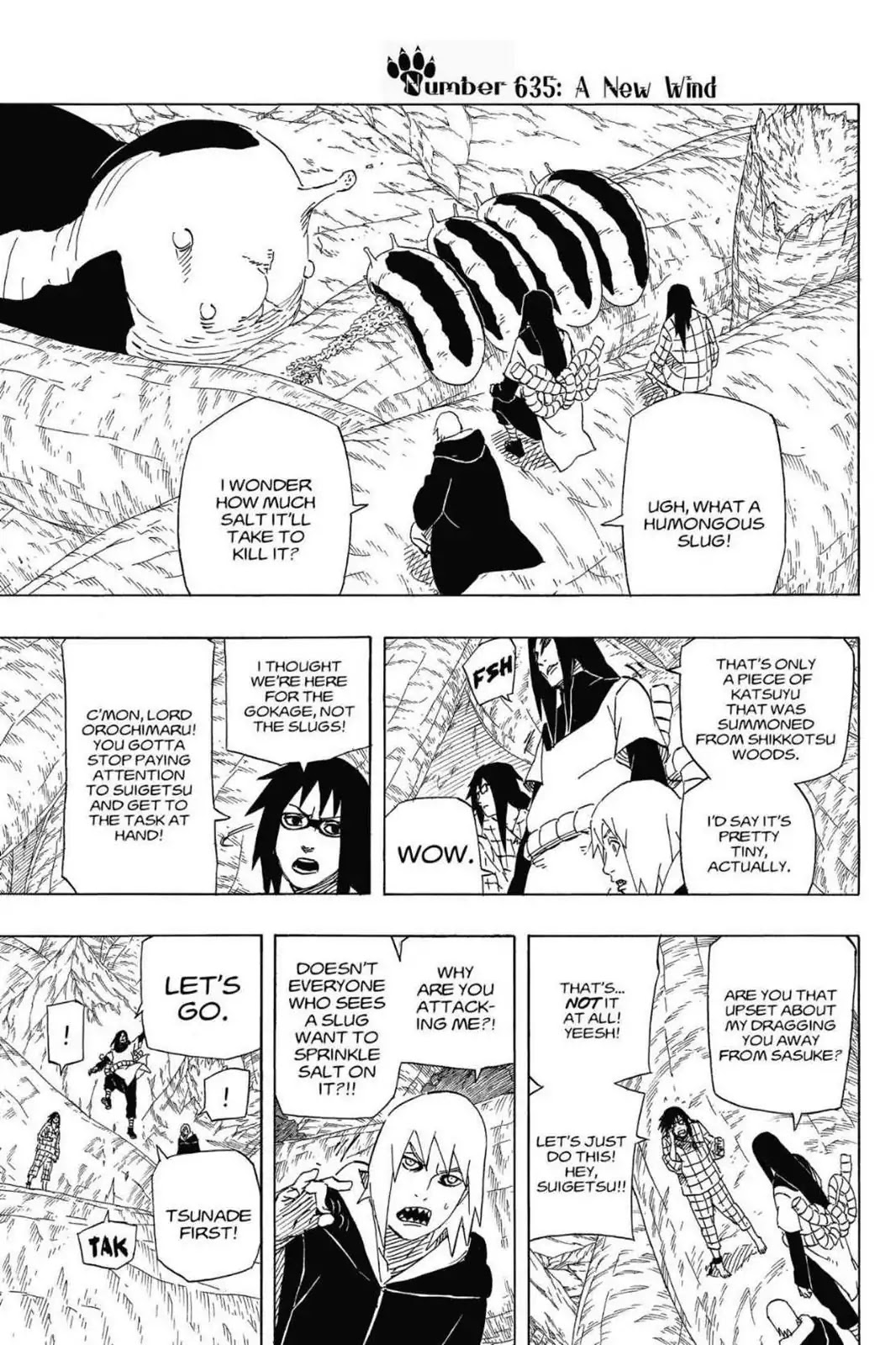 Naruto Chapter 635 page 1 - Chapter 635: A New Wind