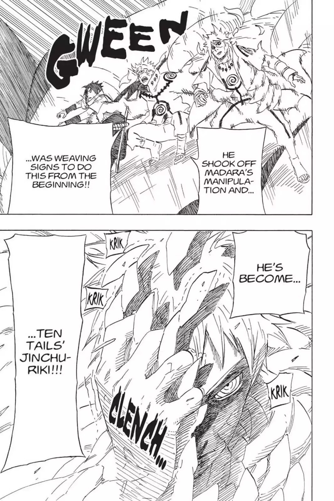 Naruto Chapter 637 page 16 - Chapter 637: The Ten Tails Jinchuriki