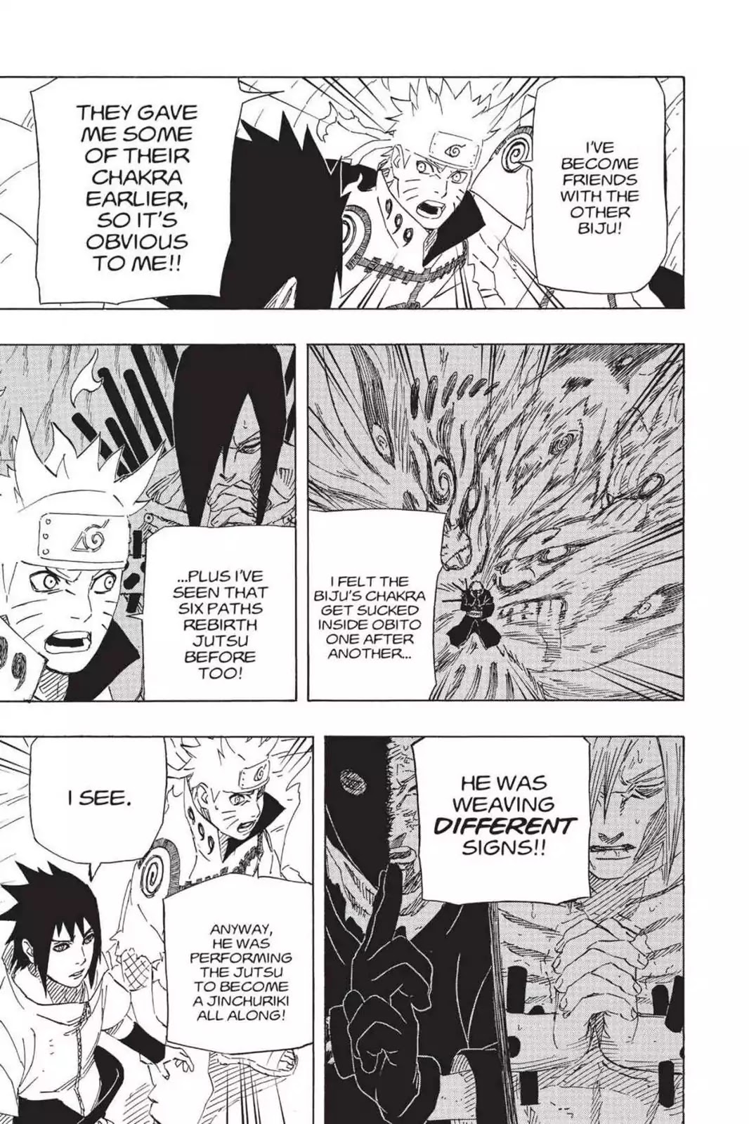 Naruto Chapter 638 page 14 - Chapter 638: Ten Tails' Jinchuriki, Obito