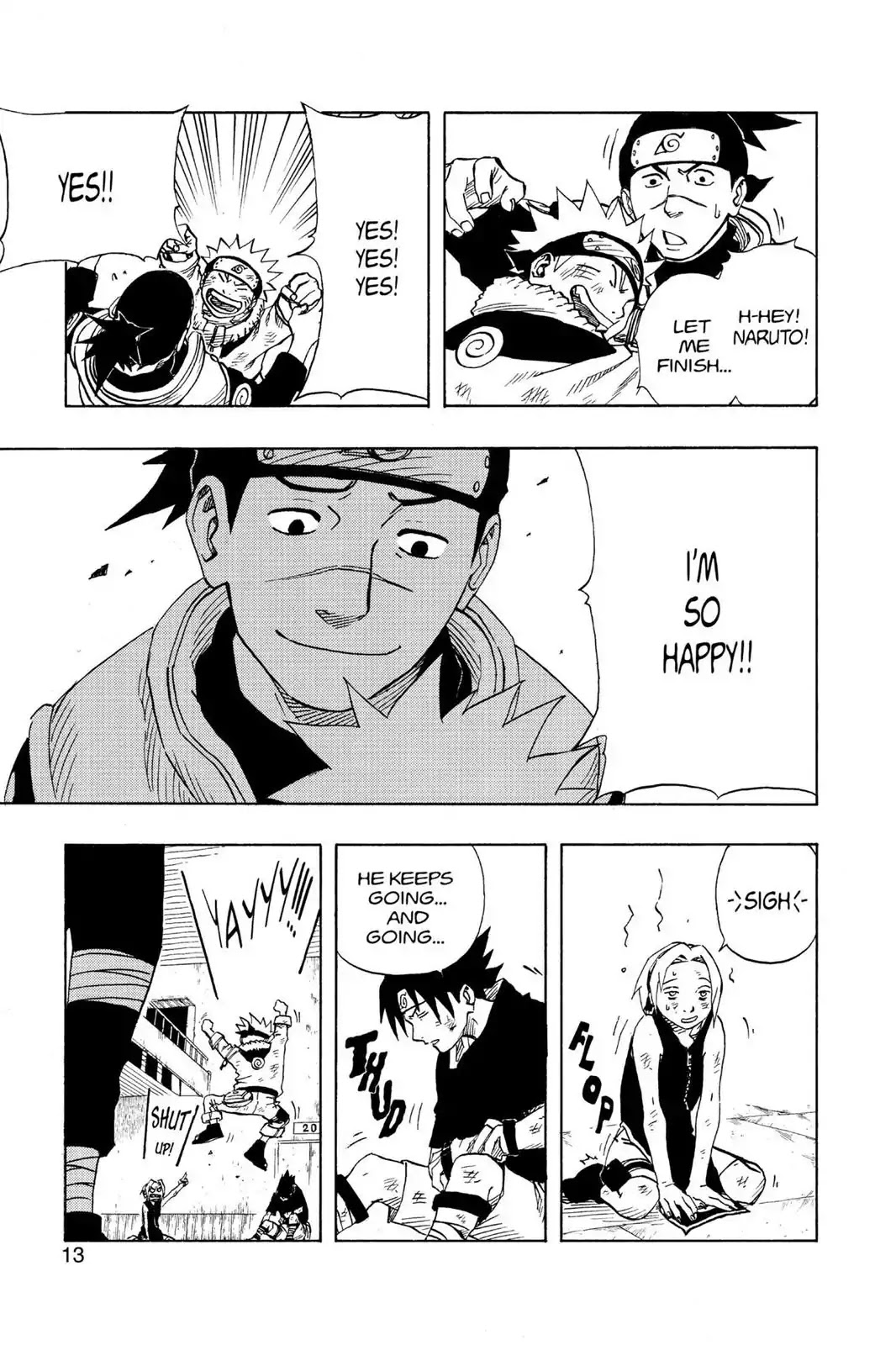 Naruto Chapter 64 page 14 - Chapter 64: Lord Hokage's Message...!!