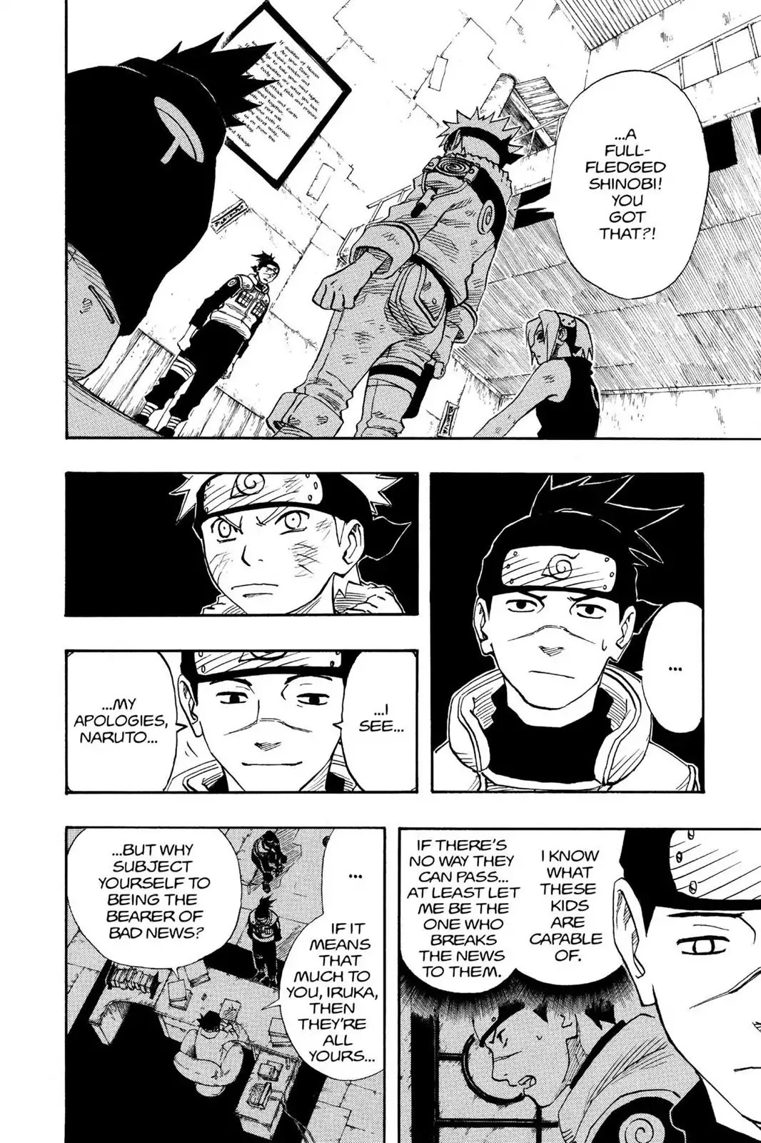 Naruto Chapter 64 page 23 - Chapter 64: Lord Hokage's Message...!!