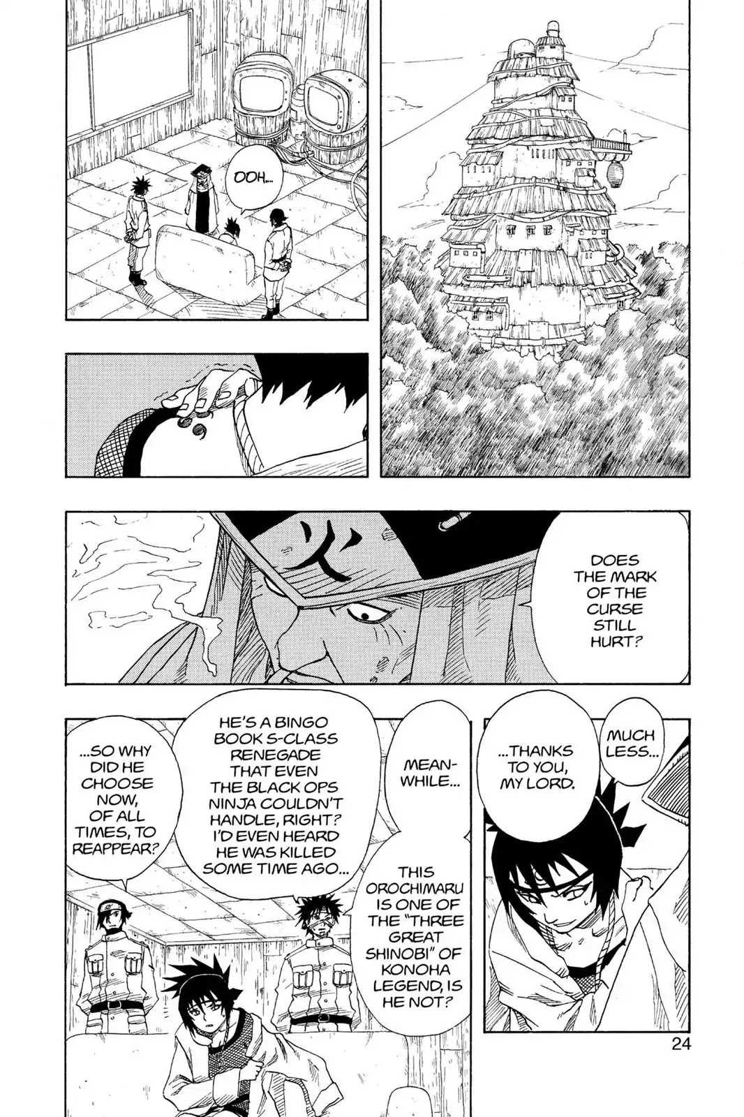 Naruto Chapter 64 page 25 - Chapter 64: Lord Hokage's Message...!!