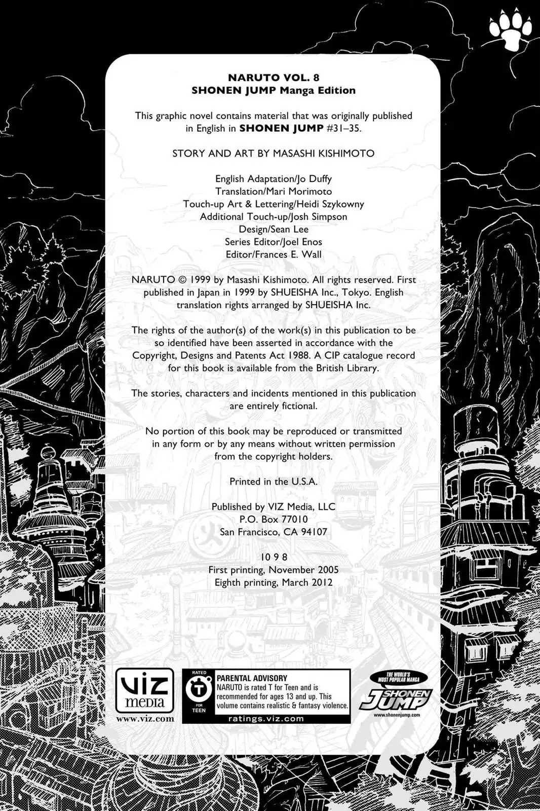 Naruto Chapter 64 page 3 - Chapter 64: Lord Hokage's Message...!!