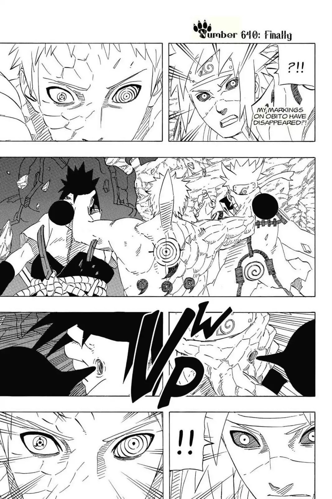 Naruto Chapter 640 page 1 - Chapter 640: Finally