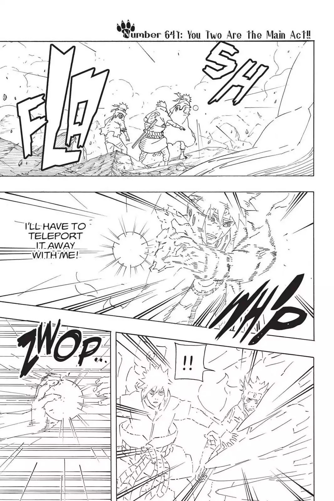 Naruto Chapter 641 page 1 - Chapter 641: You Two Are The Main Act