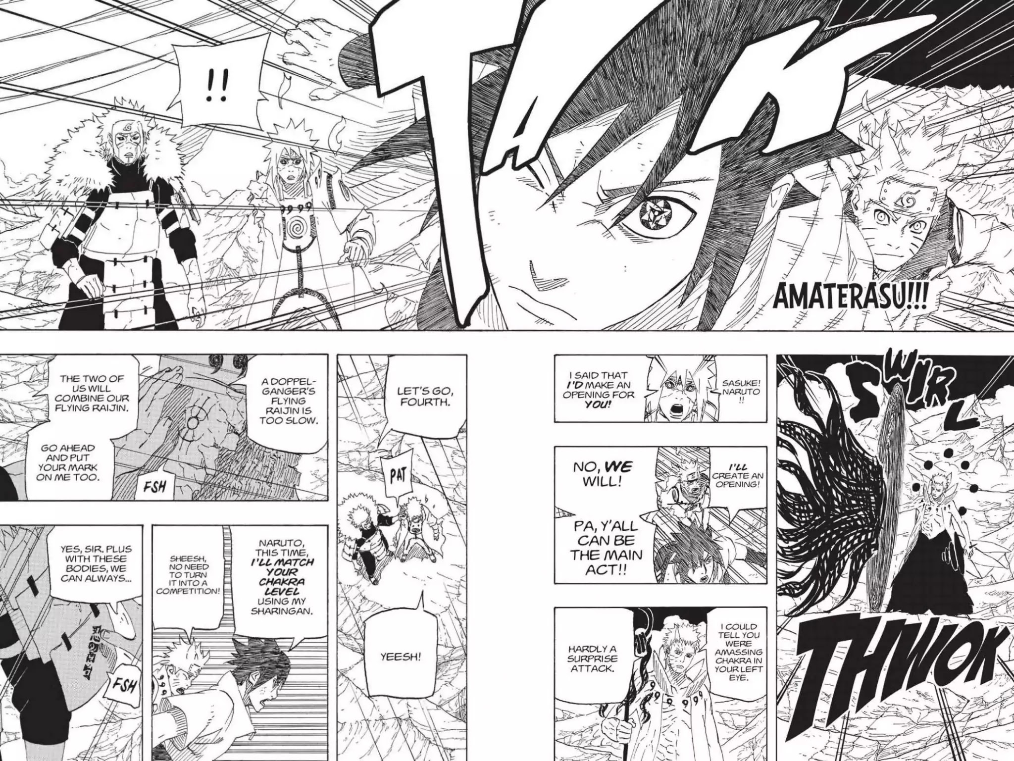 Naruto Chapter 641 page 9 - Chapter 641: You Two Are The Main Act