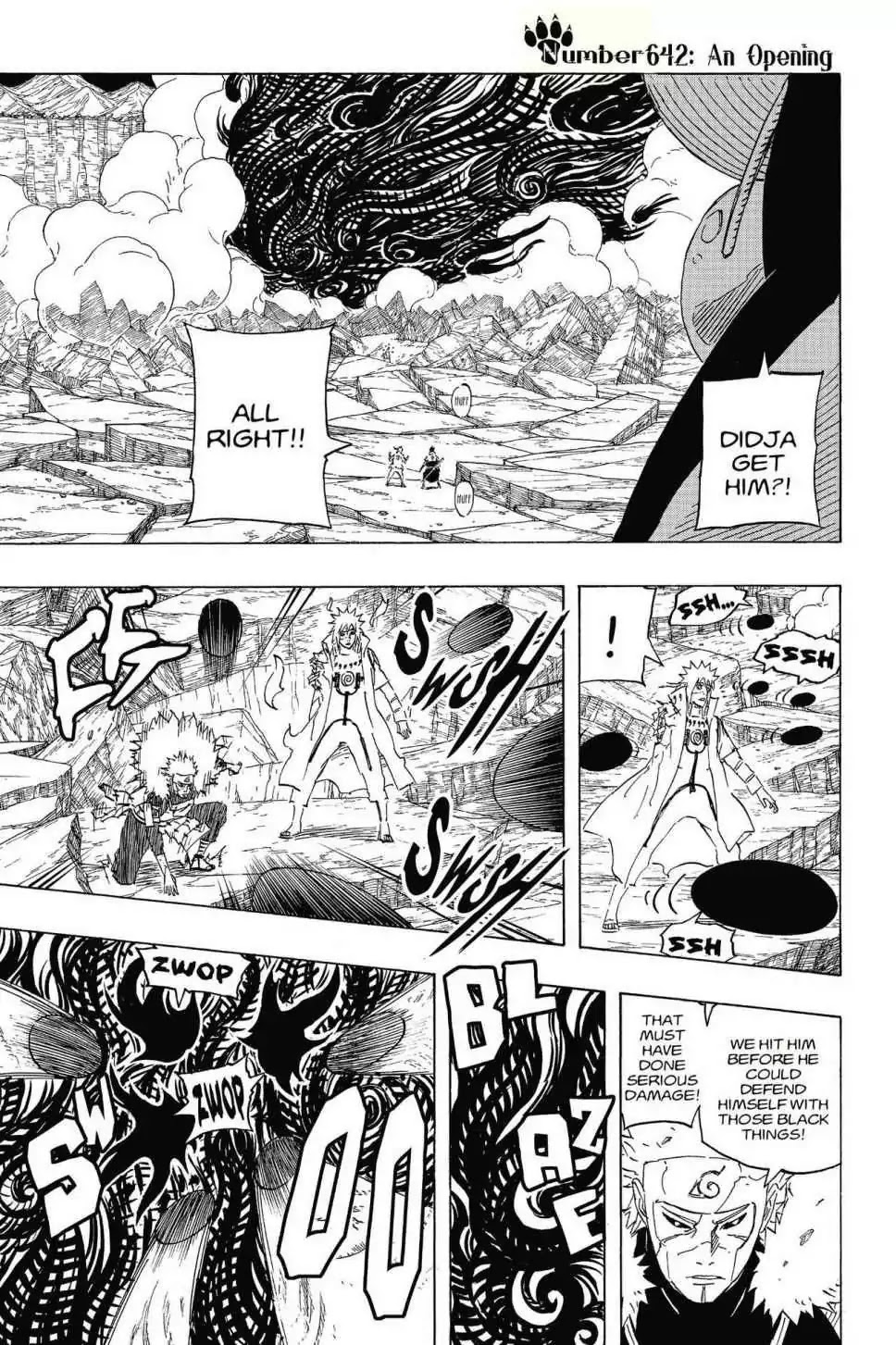 Naruto Chapter 642 page 1 - Chapter 642: An Opening