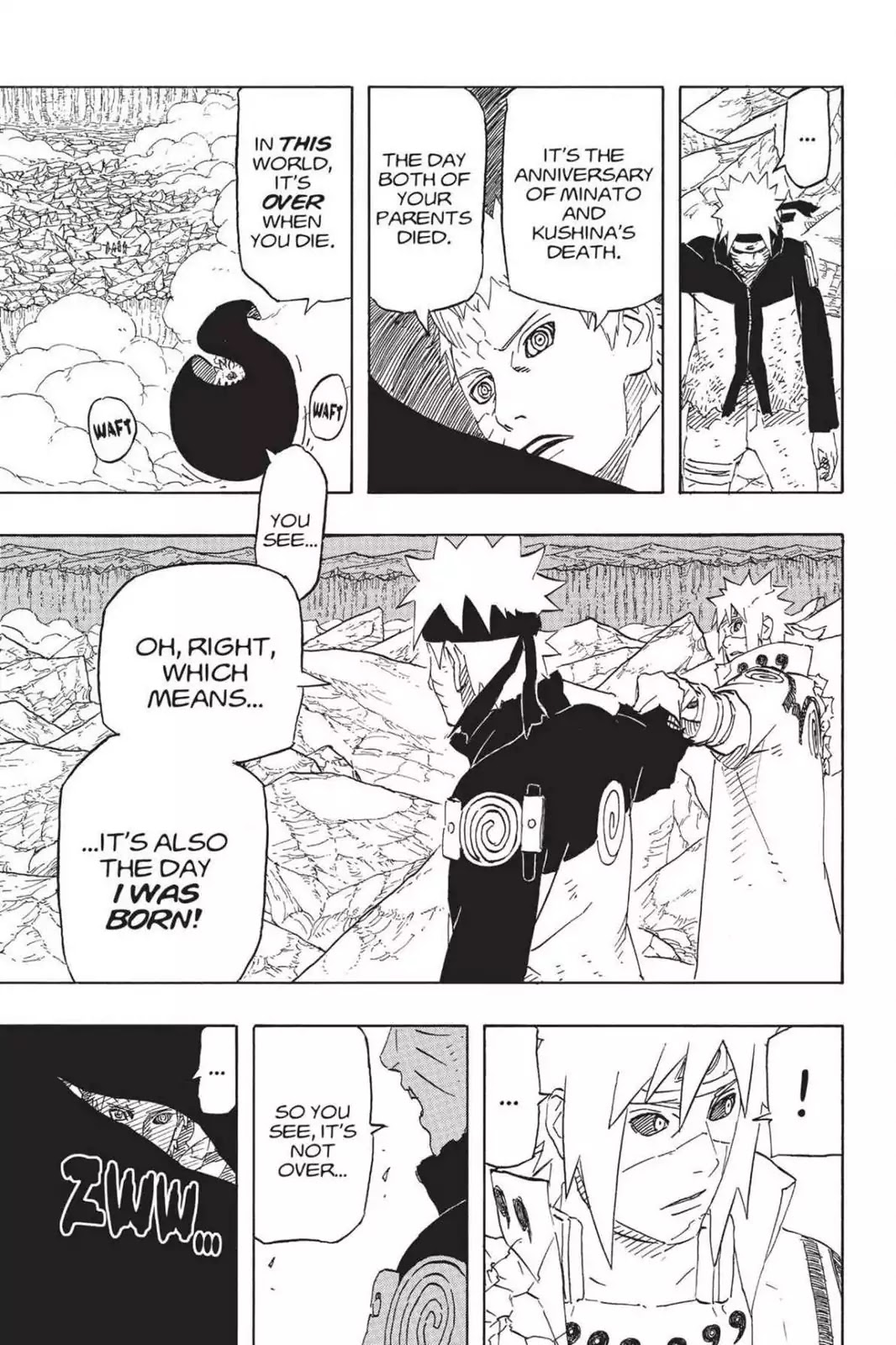 Naruto Chapter 643 page 14 - Chapter 643: Fist Bump