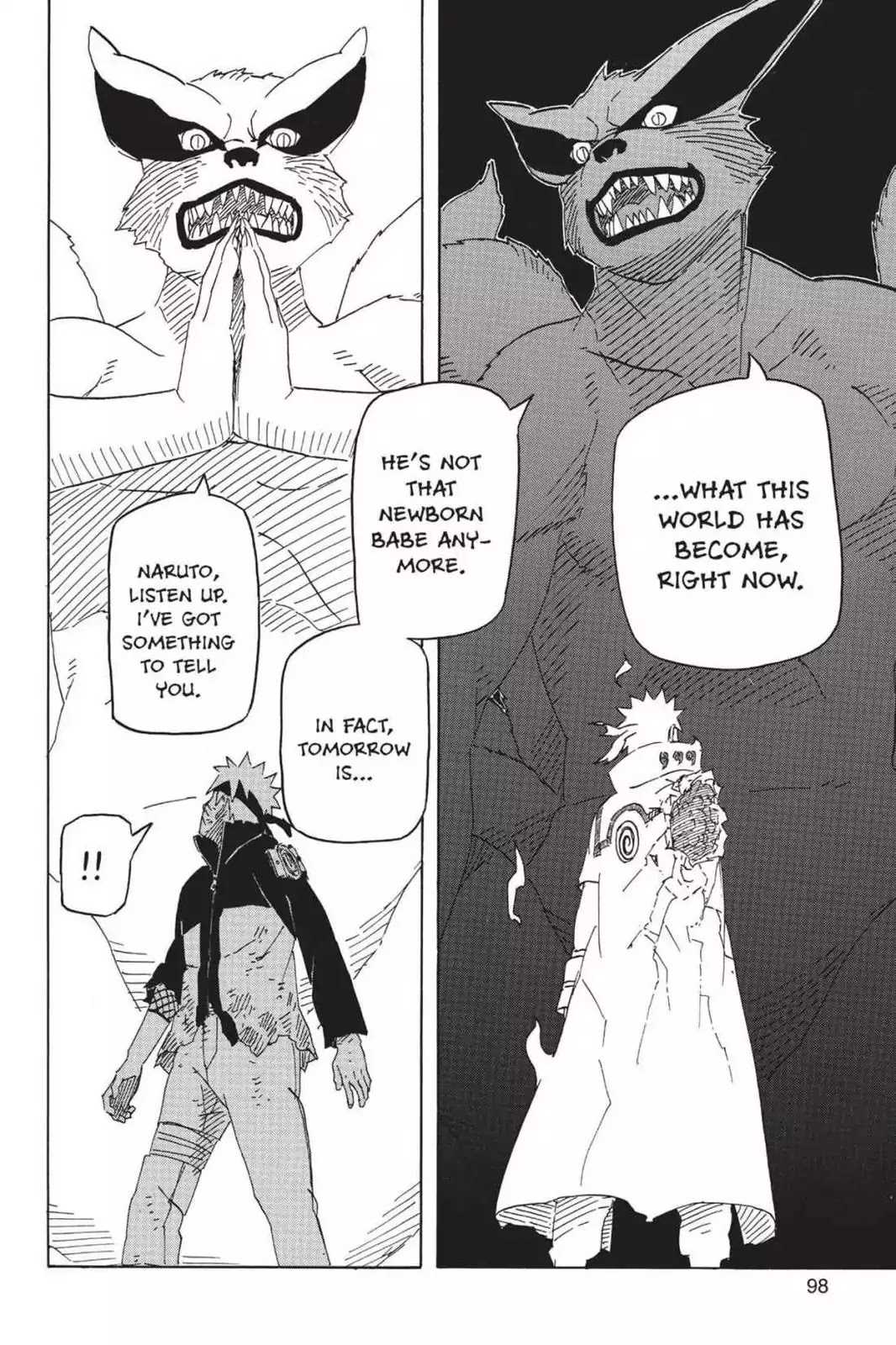 Naruto Chapter 643 page 2 - Chapter 643: Fist Bump