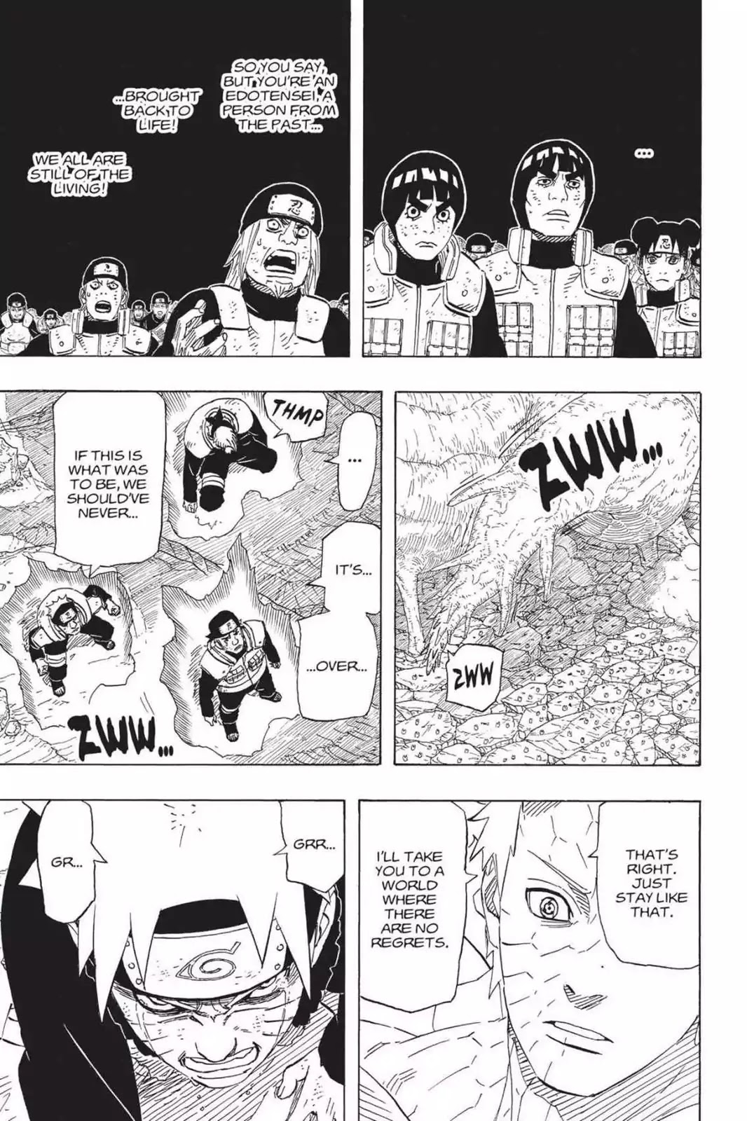 Naruto Chapter 647 page 13 - Chapter 647: Regret