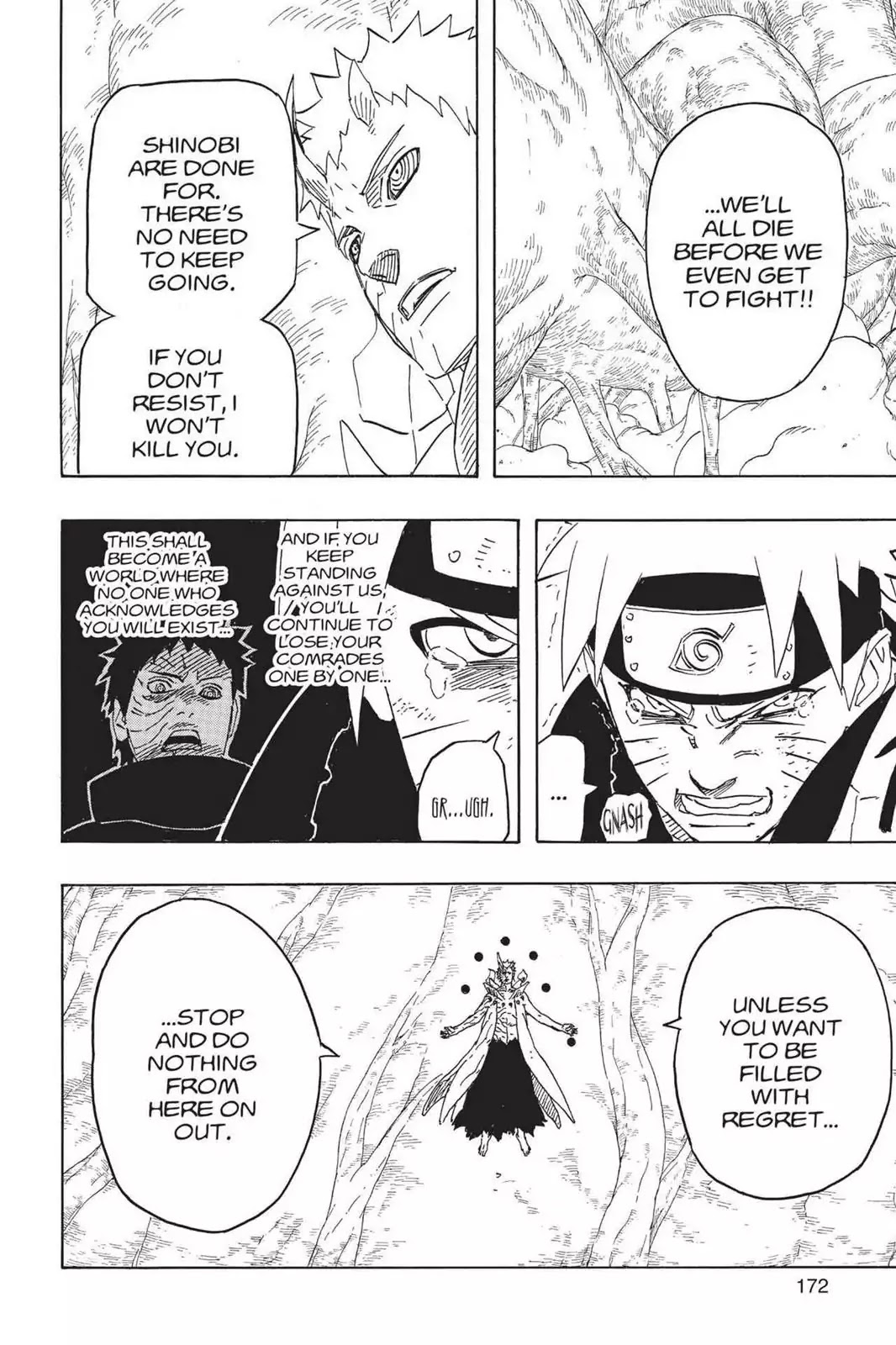 Naruto Chapter 647 page 4 - Chapter 647: Regret
