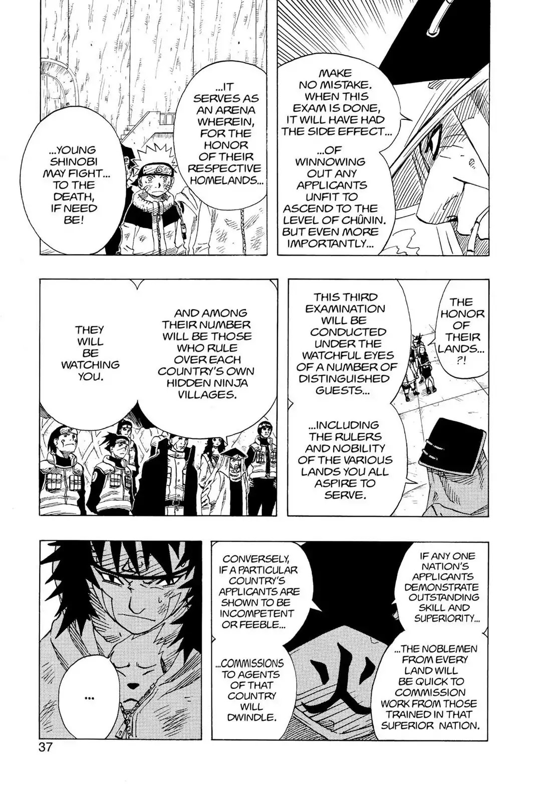 Naruto Chapter 65 page 11 - Chapter 65: Life And Death Battles!!